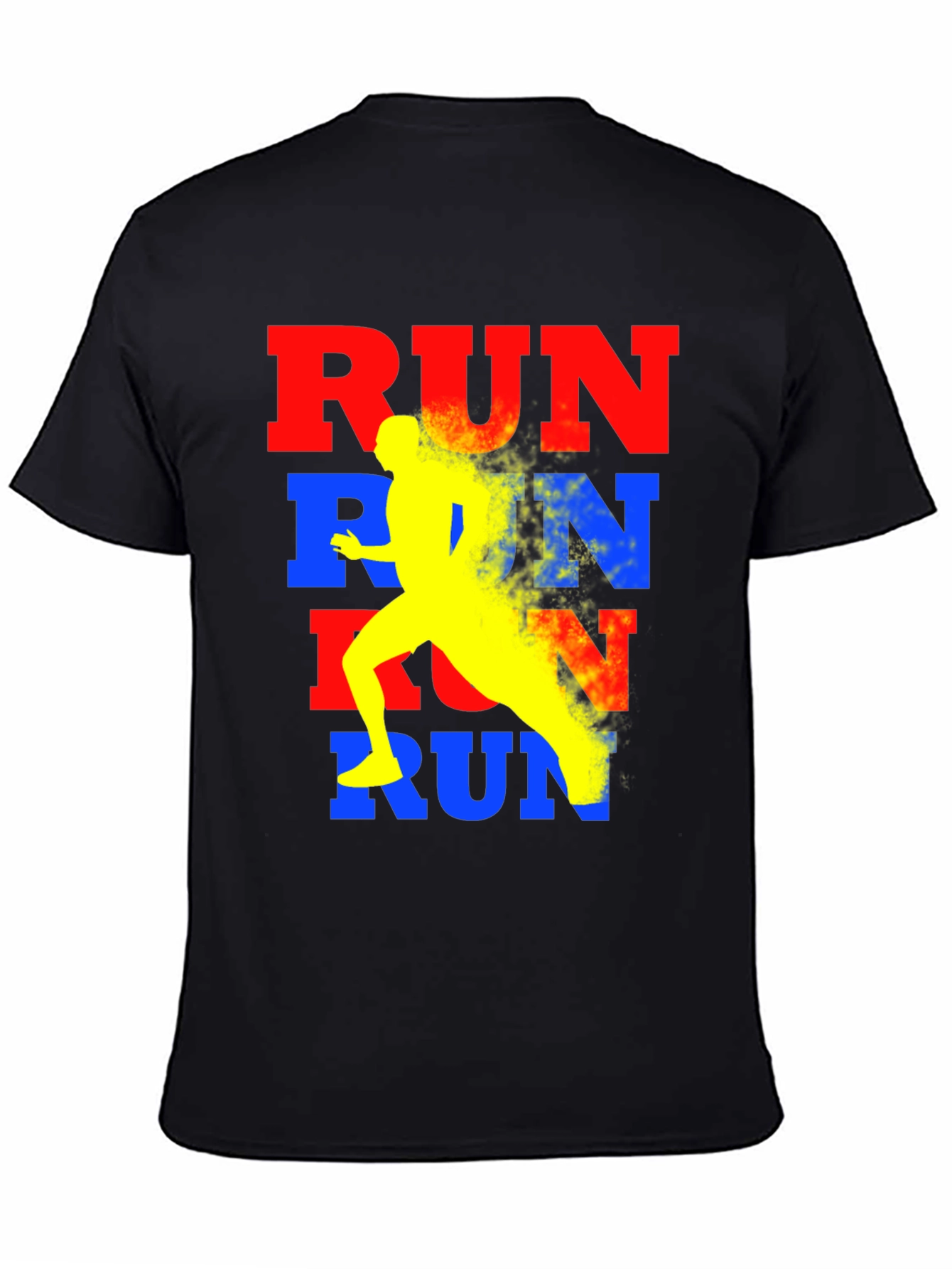 Run Graphic Tee - Athlete Design