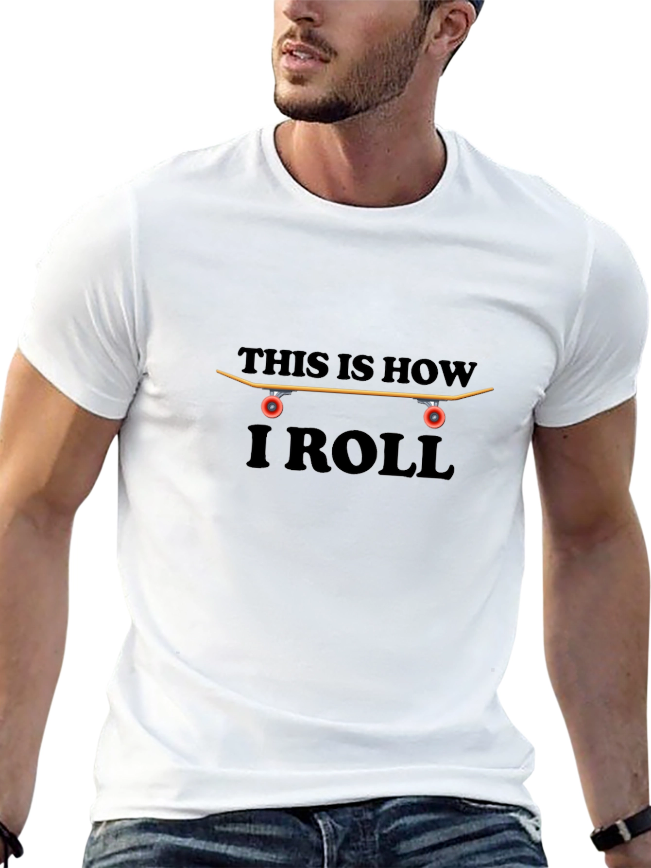 Skateboarder T-Shirt - This is How I Roll