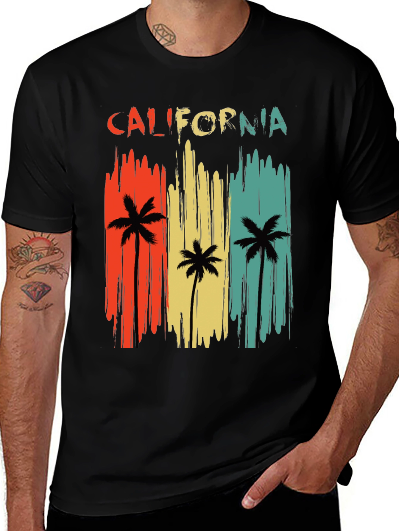 California Palm Tree Graphic Tee