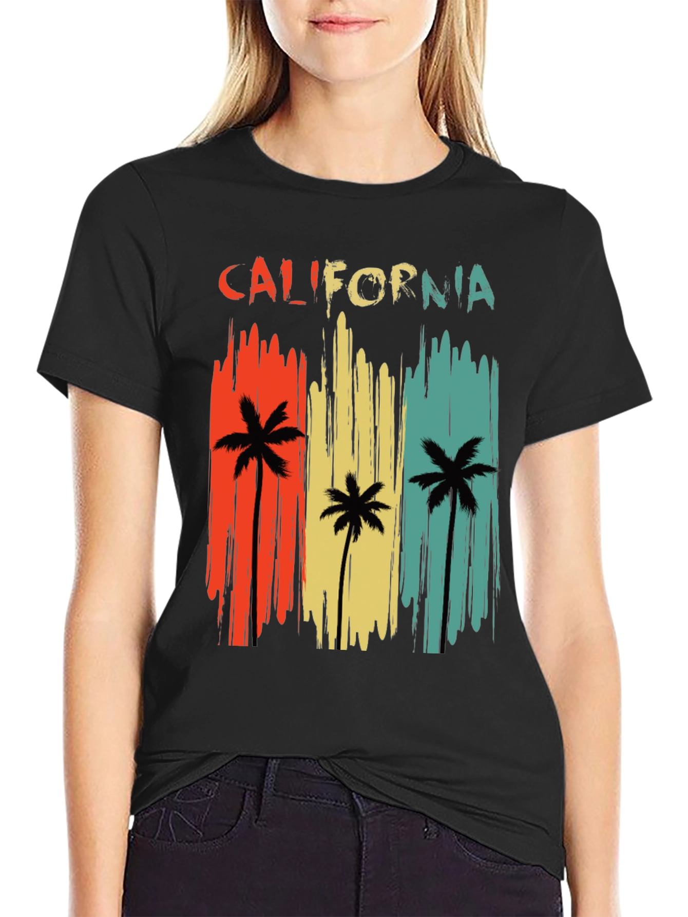 California Palm Tree Graphic Tee