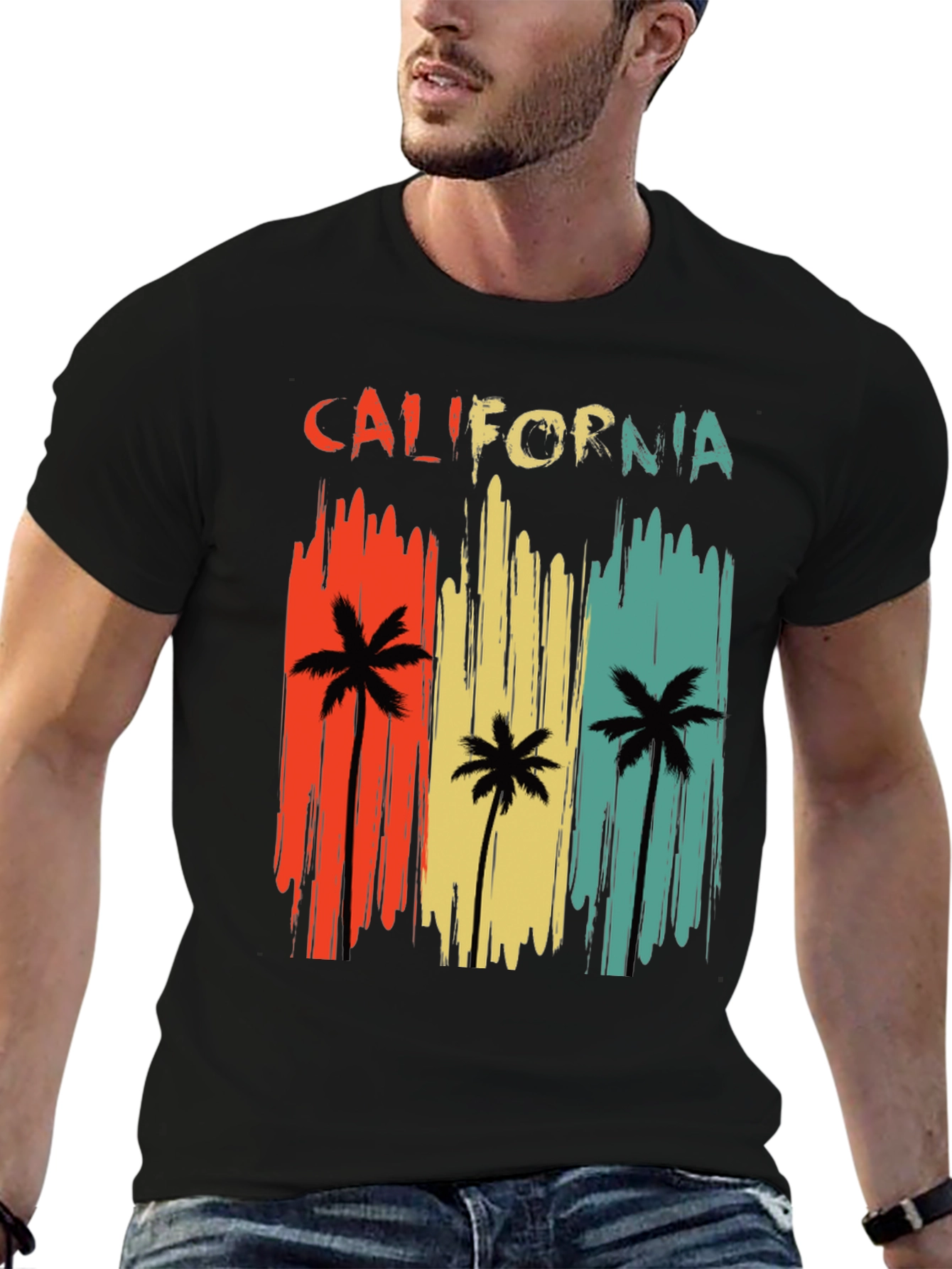 California Palm Tree Graphic Tee