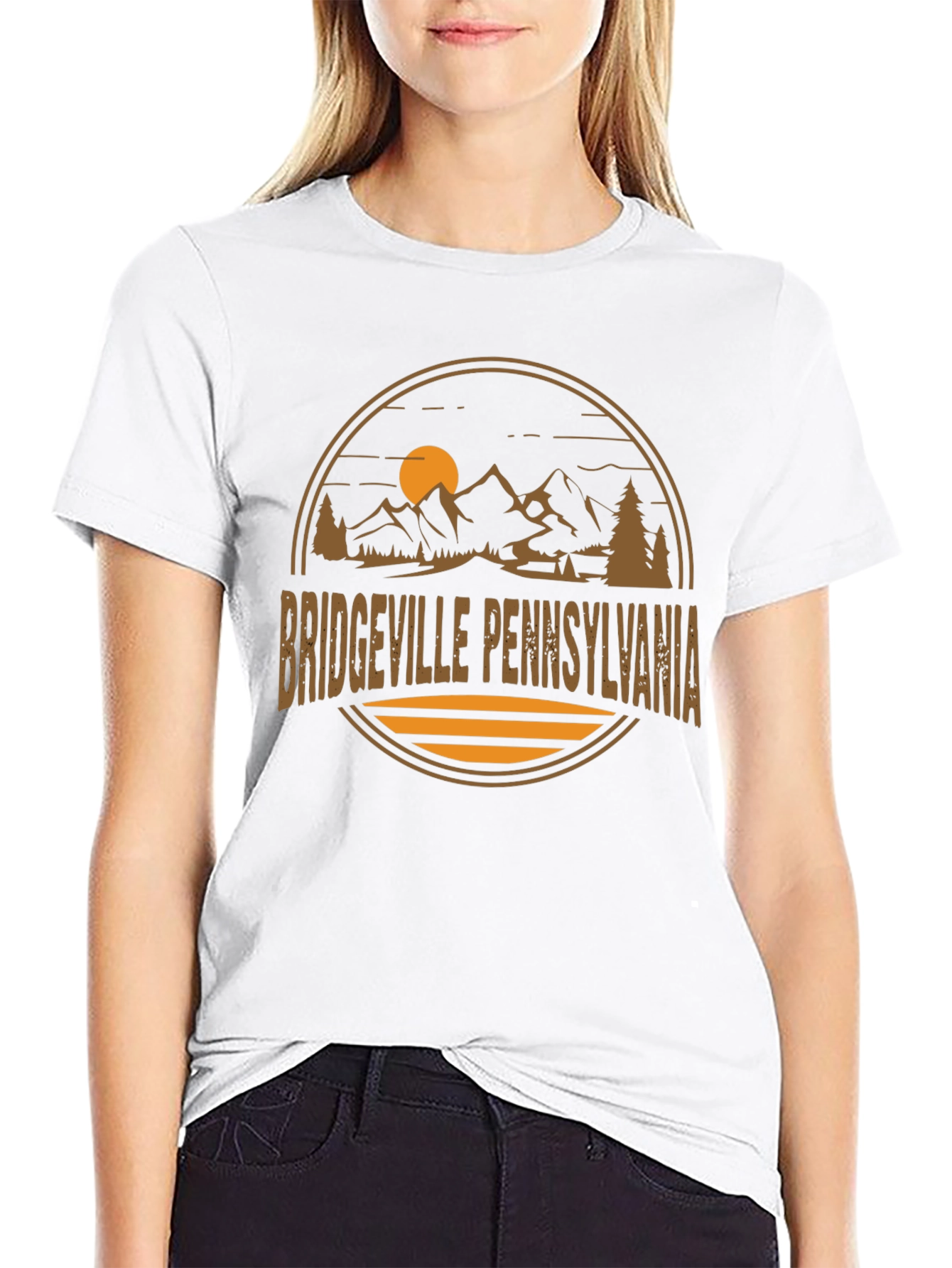 Bridgeville Pennsylvania T-Shirt - Nature Inspired Tee