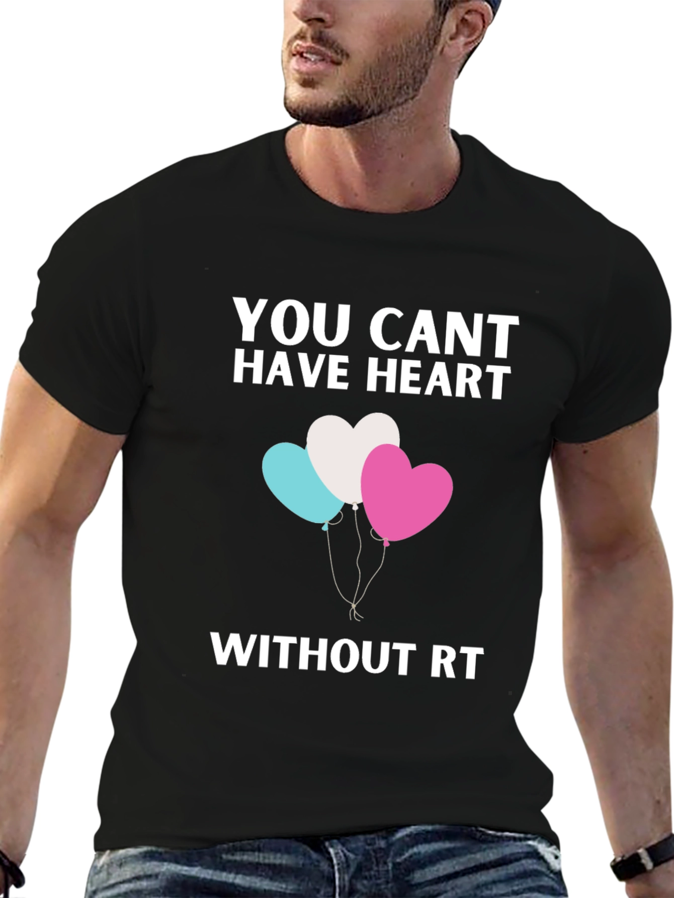 Heart & RT Graphic T-Shirt