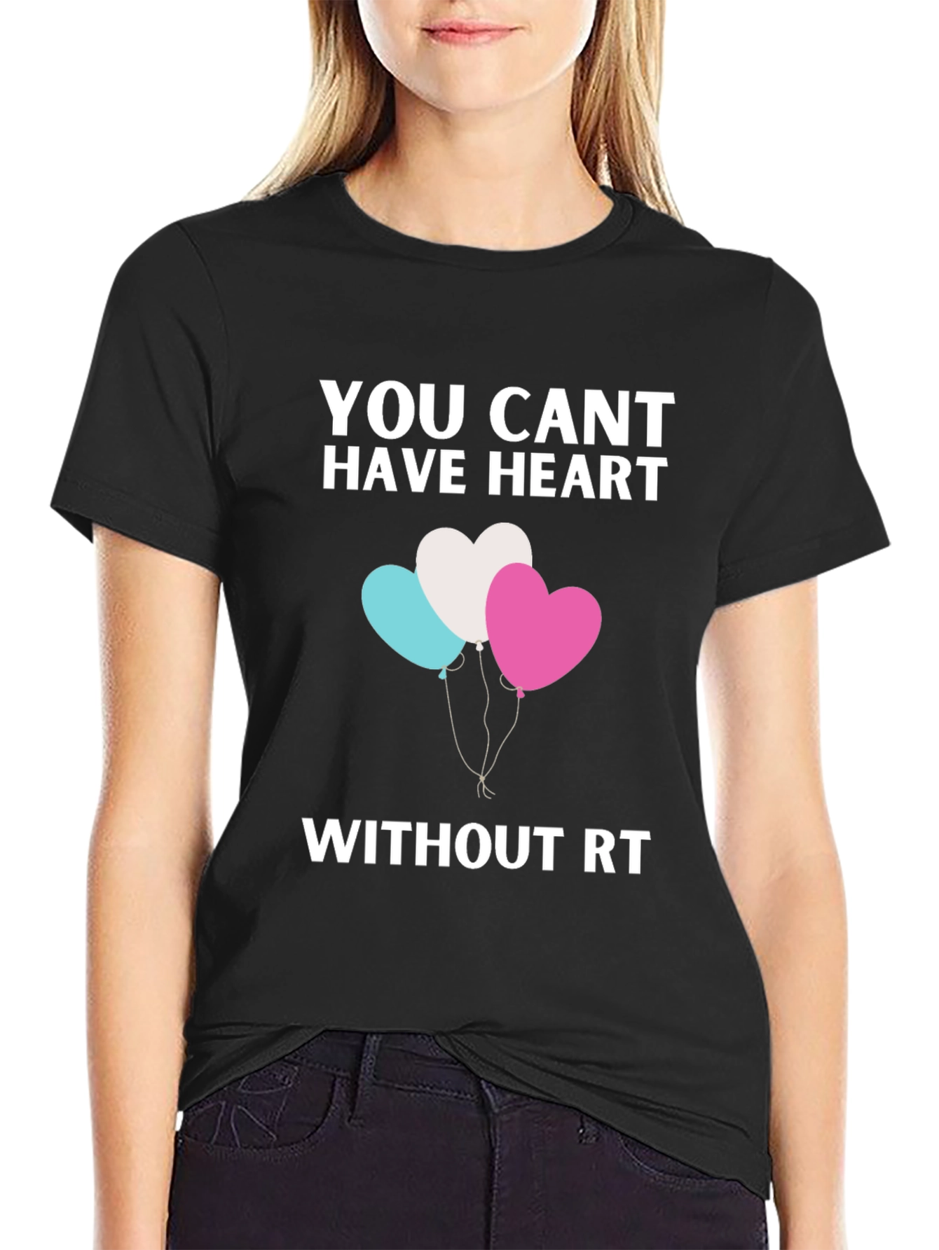 Heart & RT Graphic T-Shirt
