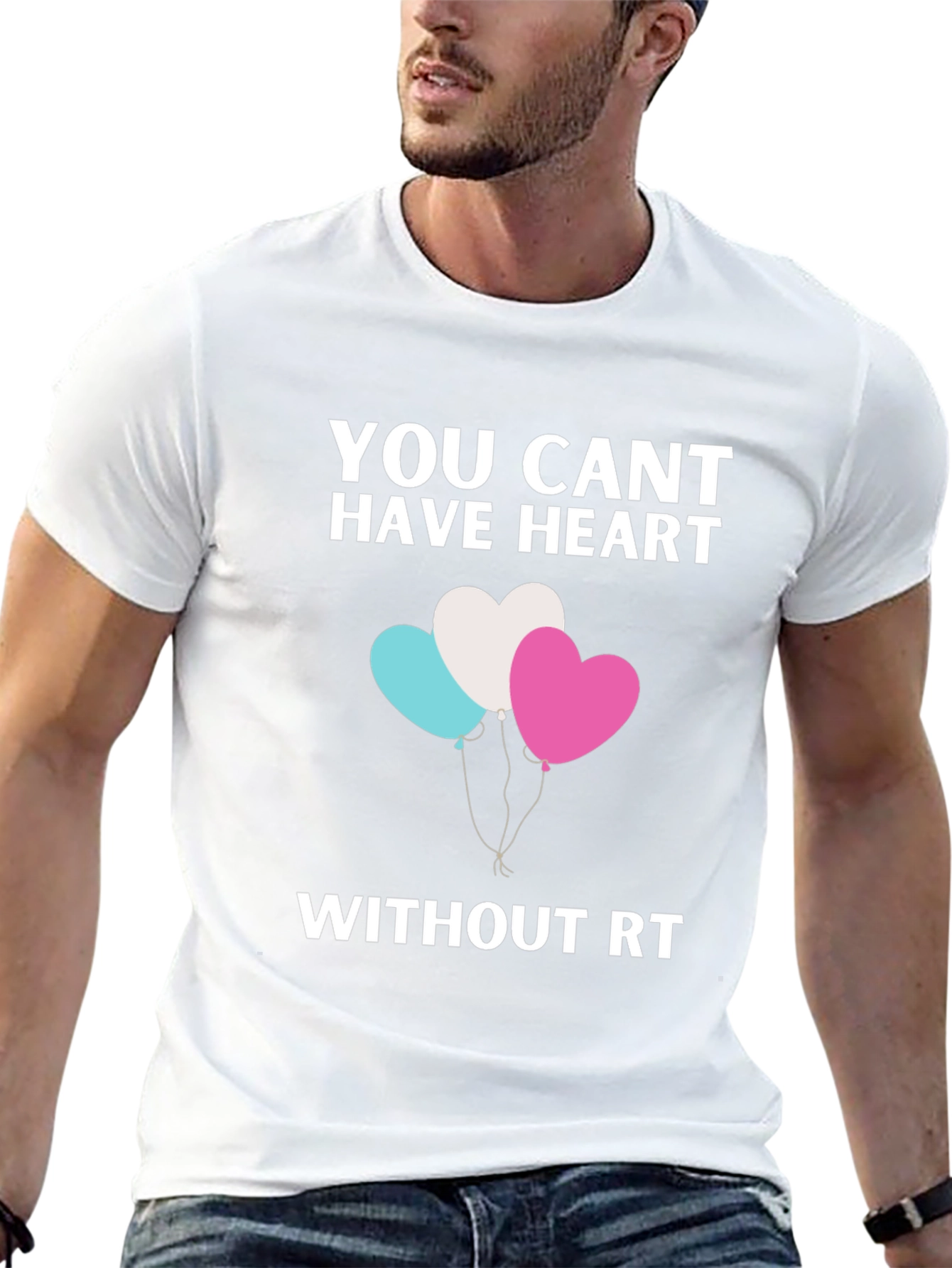 Heart & RT Graphic T-Shirt