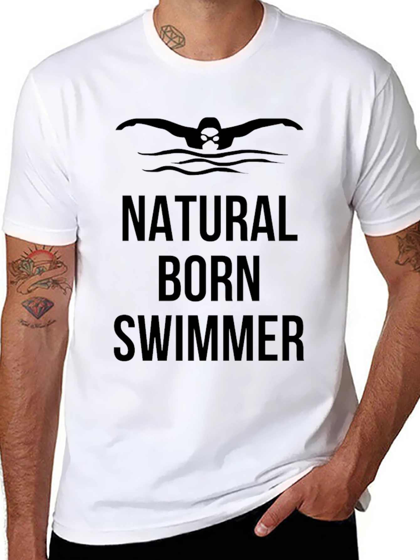 Natural Born Swimmer T-Shirt