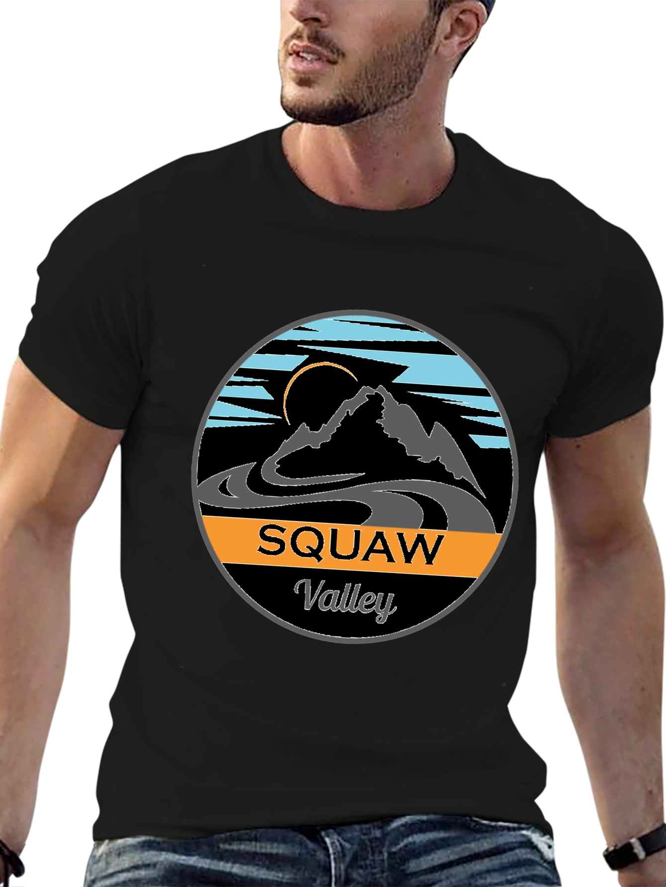 Squaw Valley Graphic Tee - Mountain Design