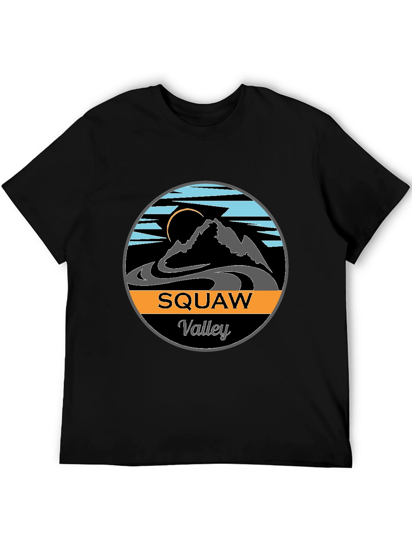 Squaw Valley Graphic Tee - Mountain Design