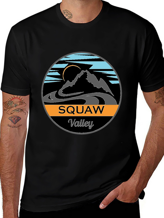 Squaw Valley Graphic Tee - Mountain Design