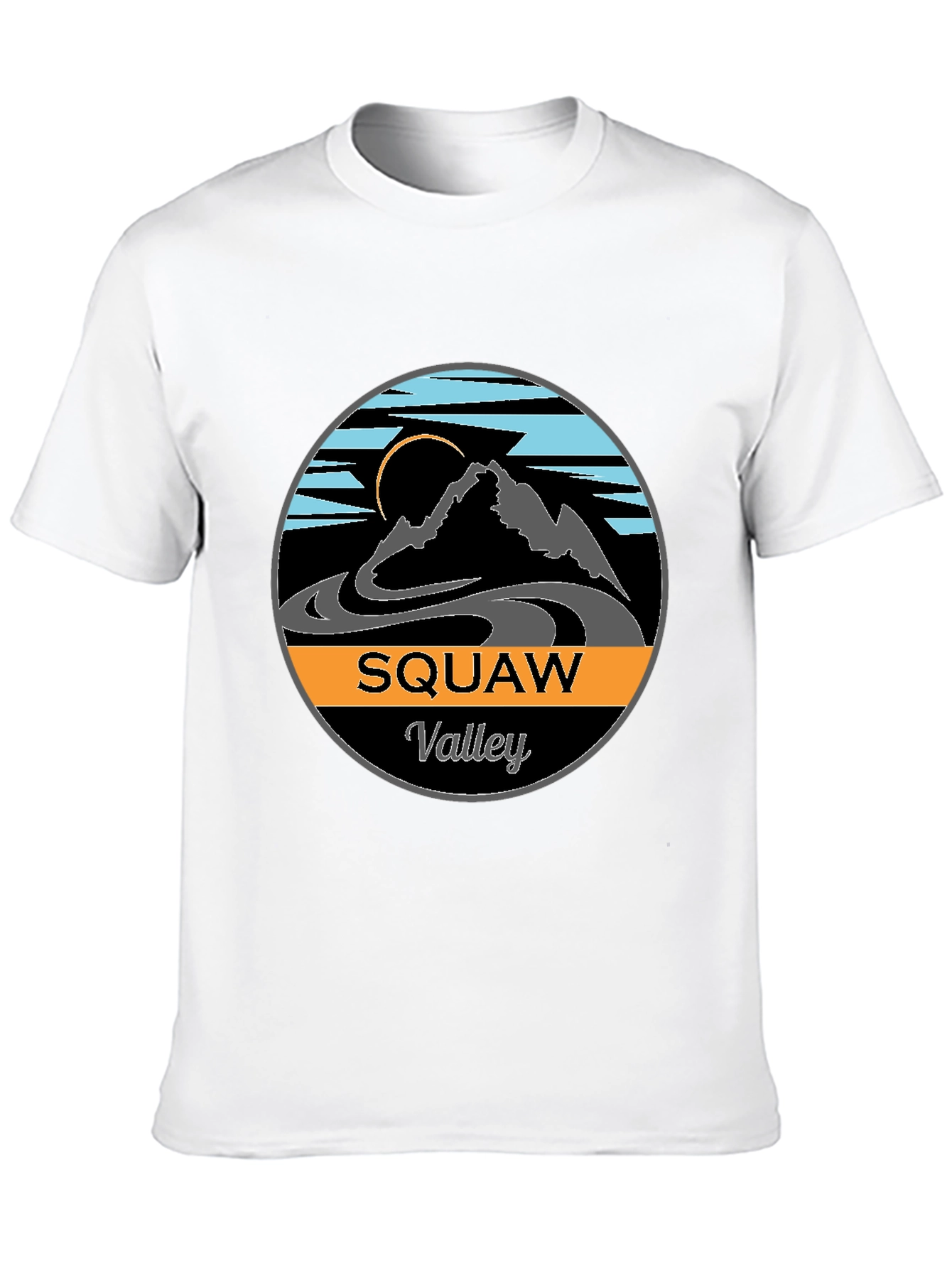 Squaw Valley Graphic Tee - Mountain Design