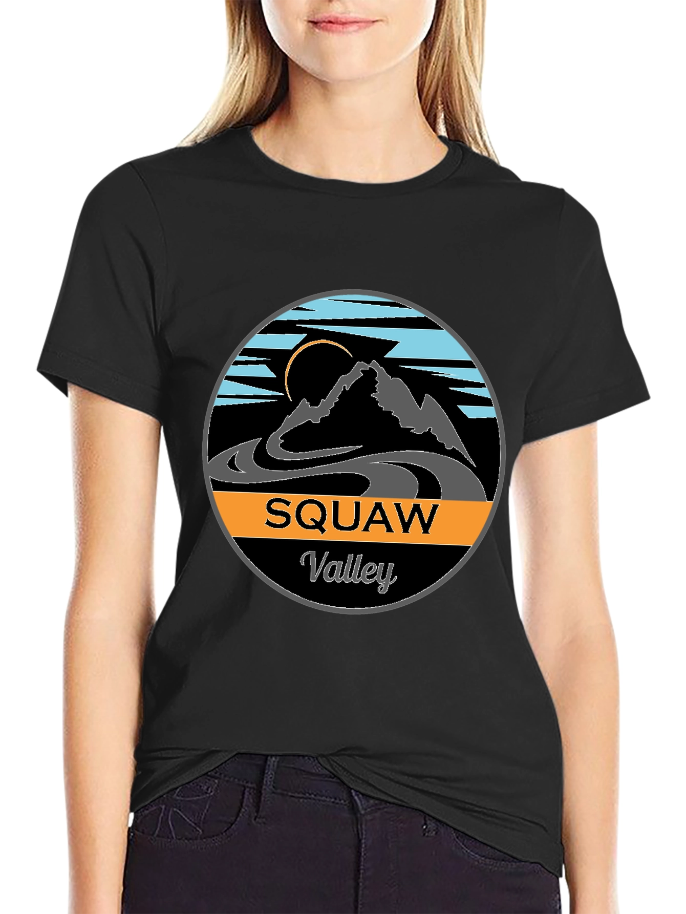 Squaw Valley Graphic Tee - Mountain Design