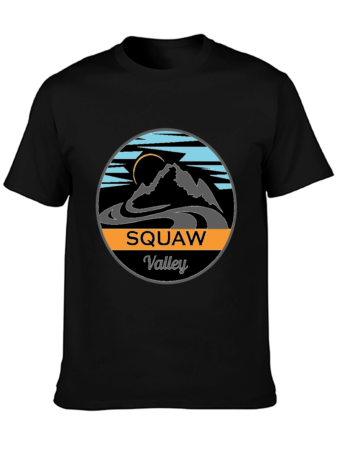 Squaw Valley Graphic Tee - Mountain Design