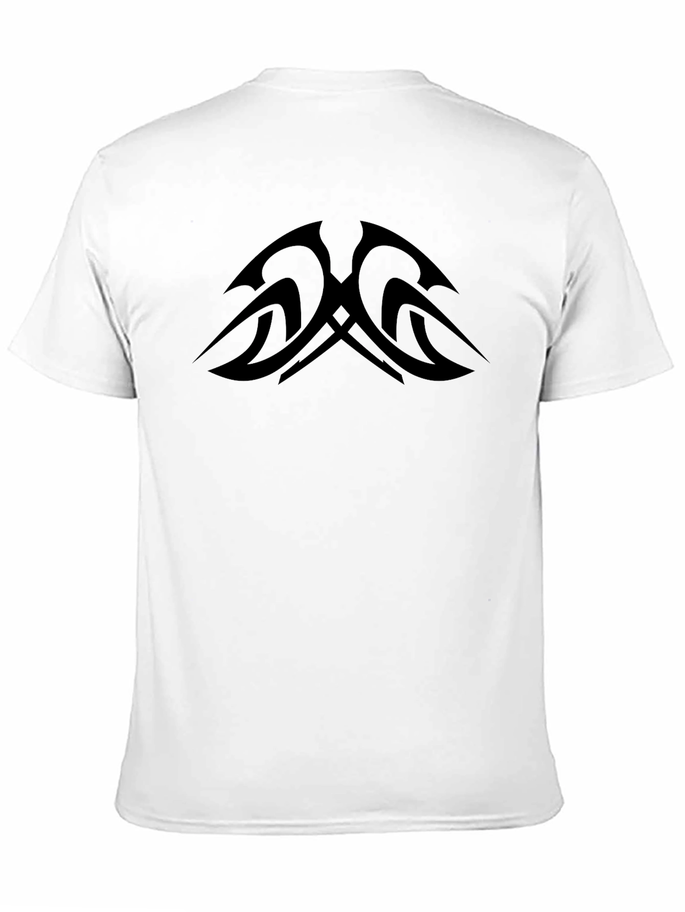 Tribal Tattoo Graphic Black T-Shirt