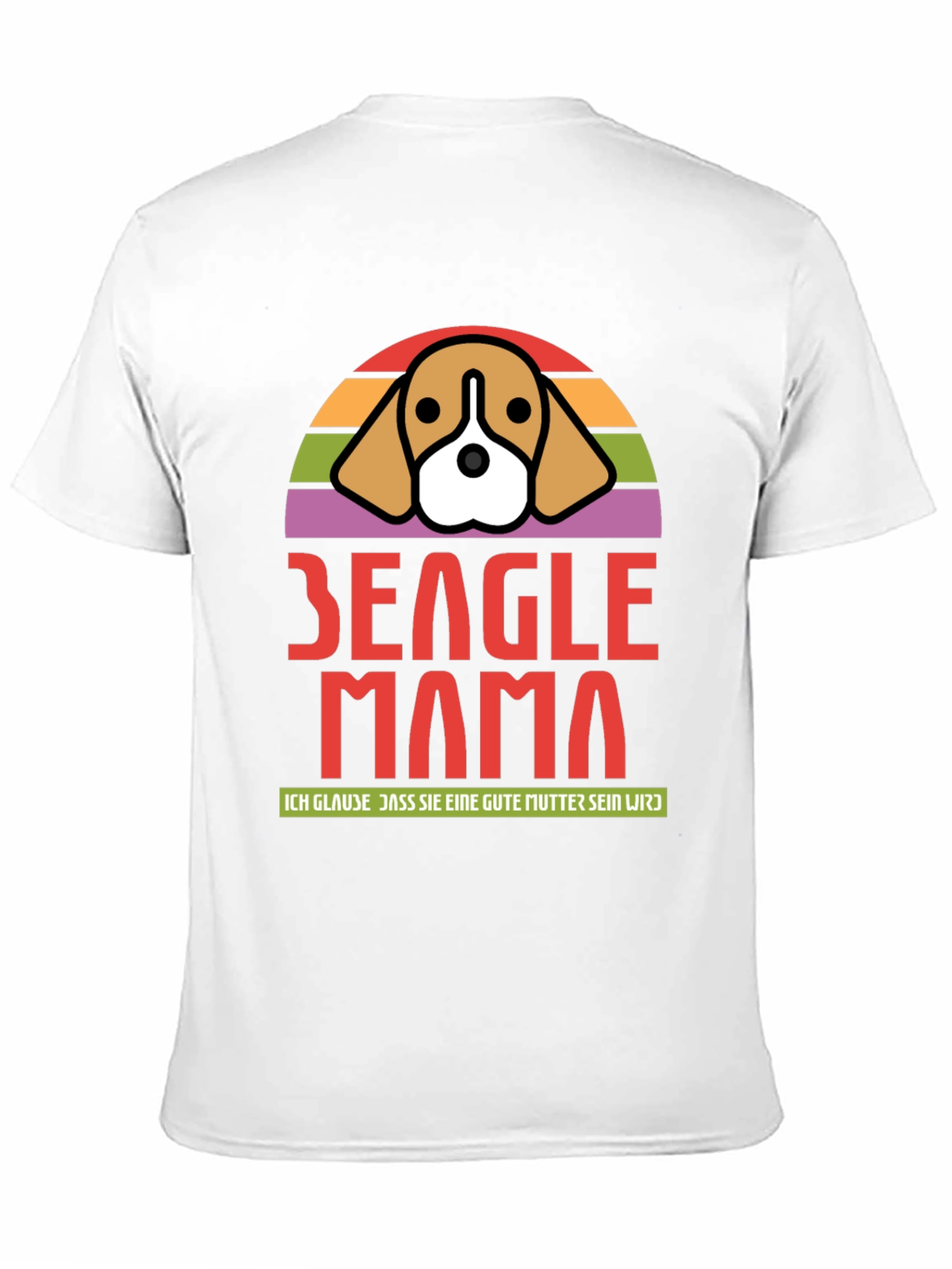 Beagle Mama T-Shirt - Dog Mom Tee