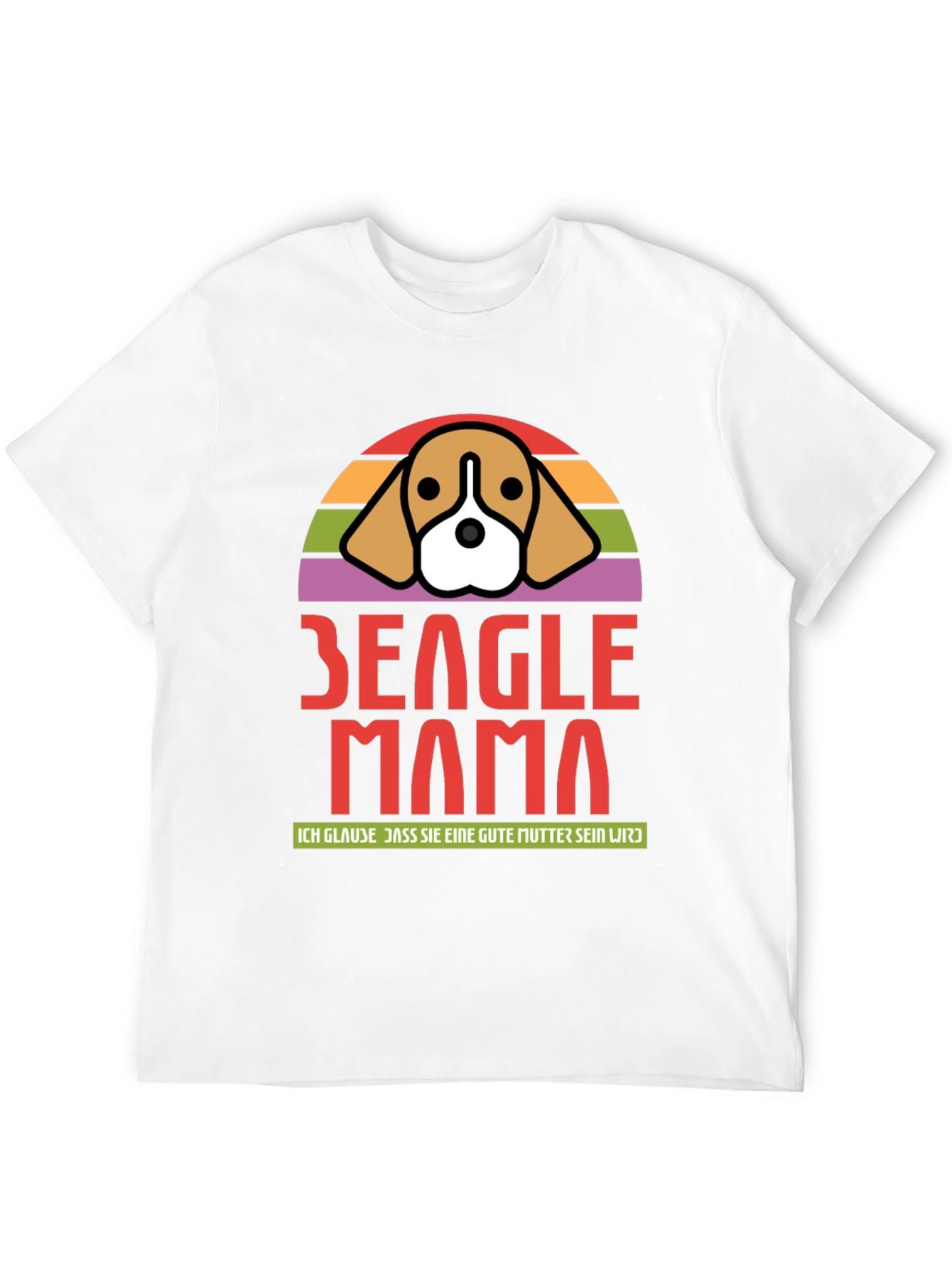Beagle Mama T-Shirt - Dog Mom Tee