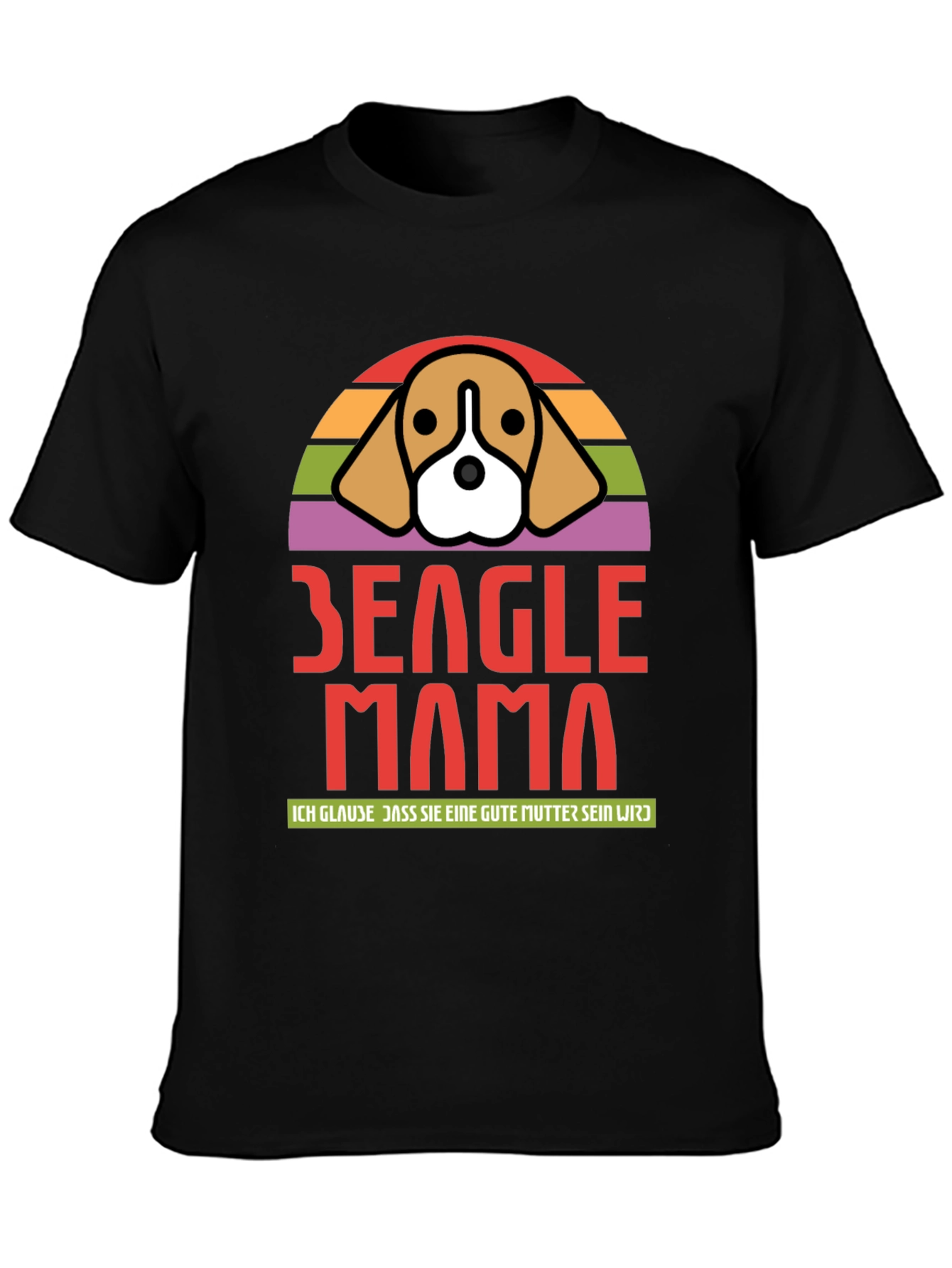 Beagle Mama T-Shirt - Dog Mom Tee