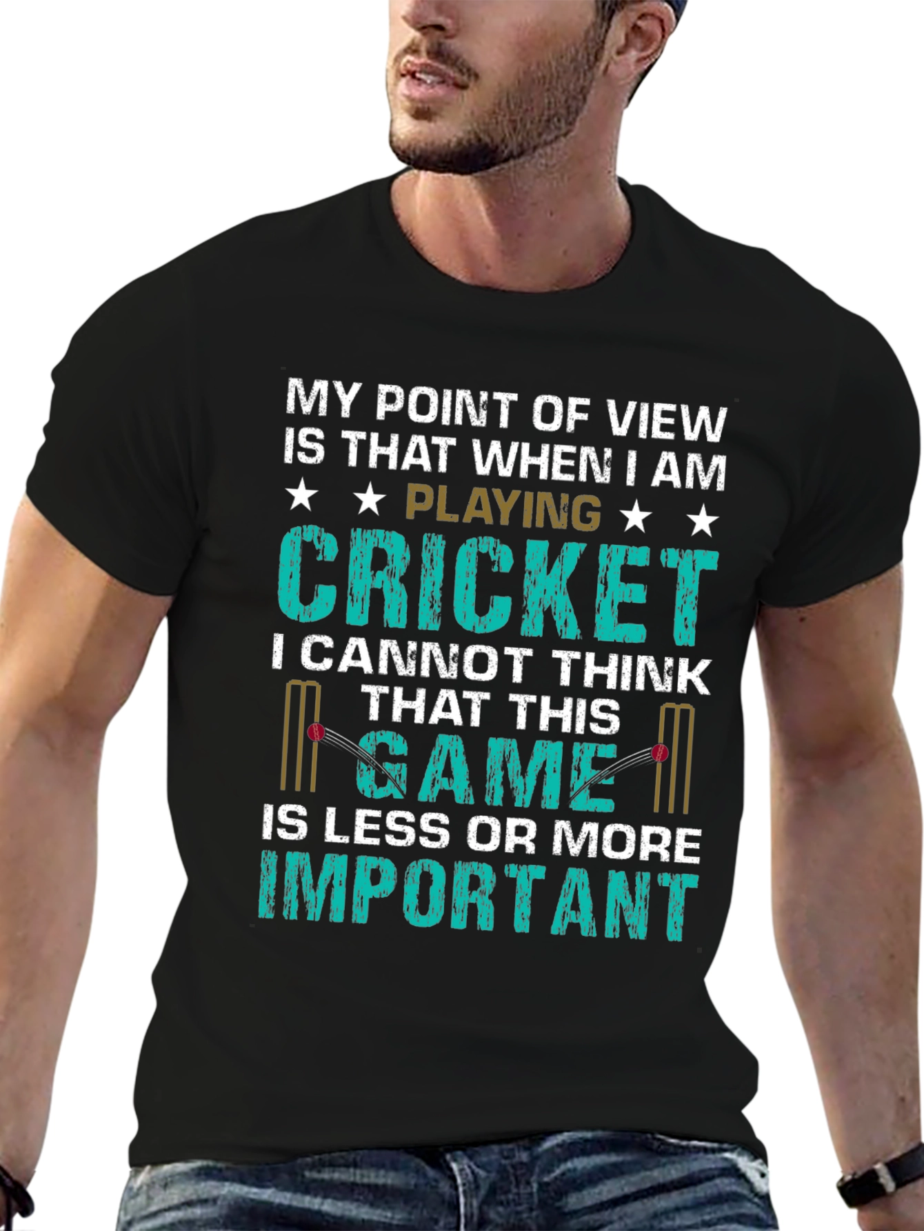 Cricket Lover T-Shirt - My Point of View