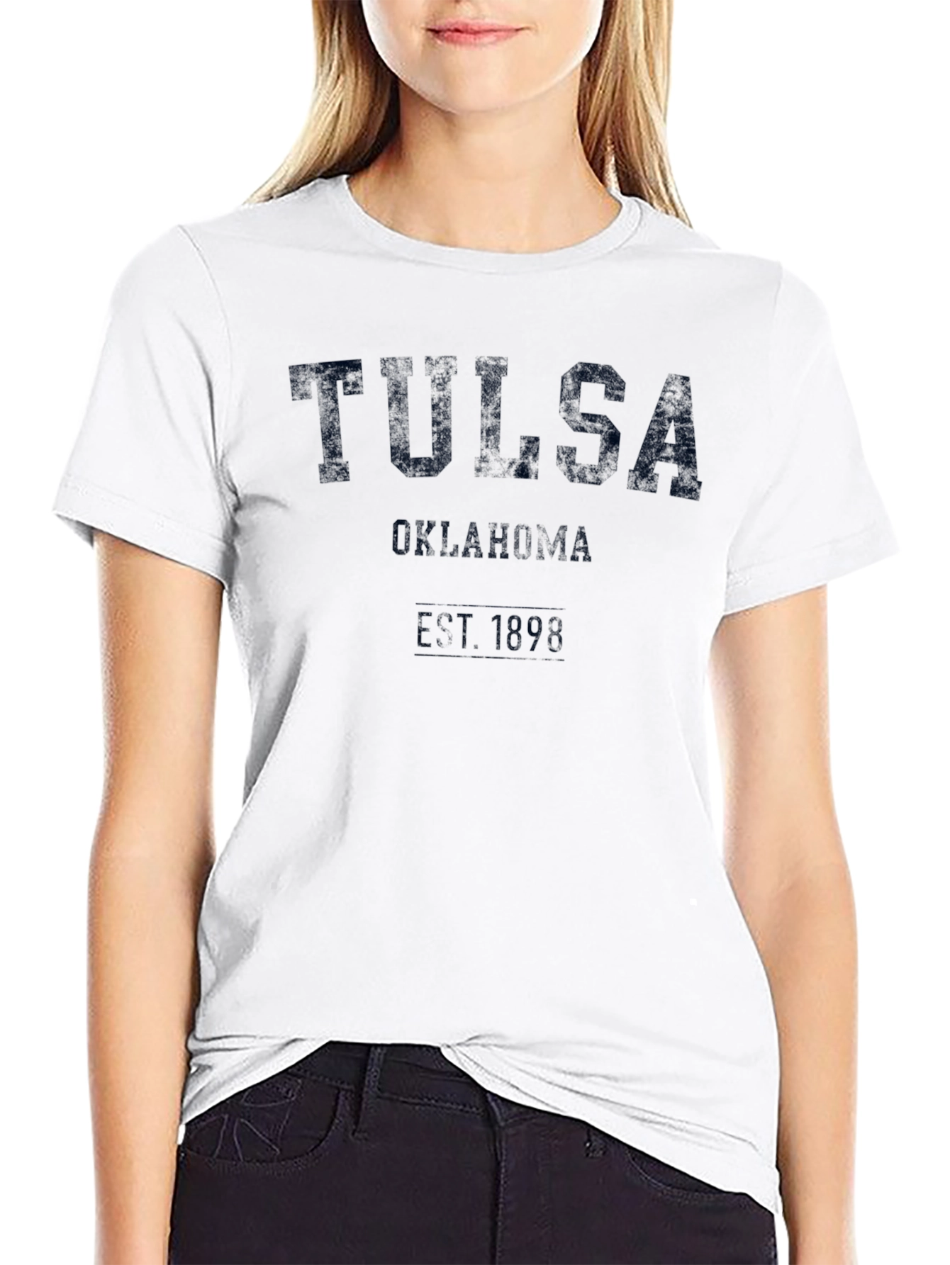 Tulsa Oklahoma Est. 1898 Graphic T-Shirt