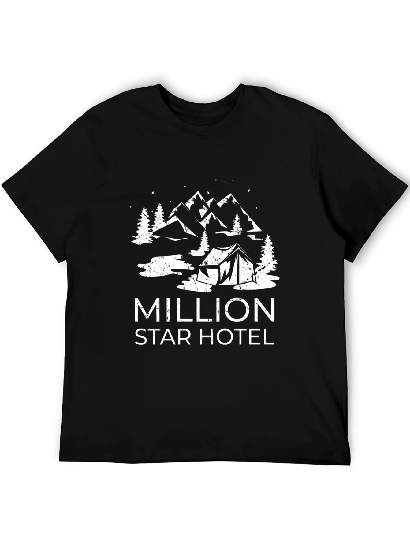 Million Star Hotel Camping T-Shirt