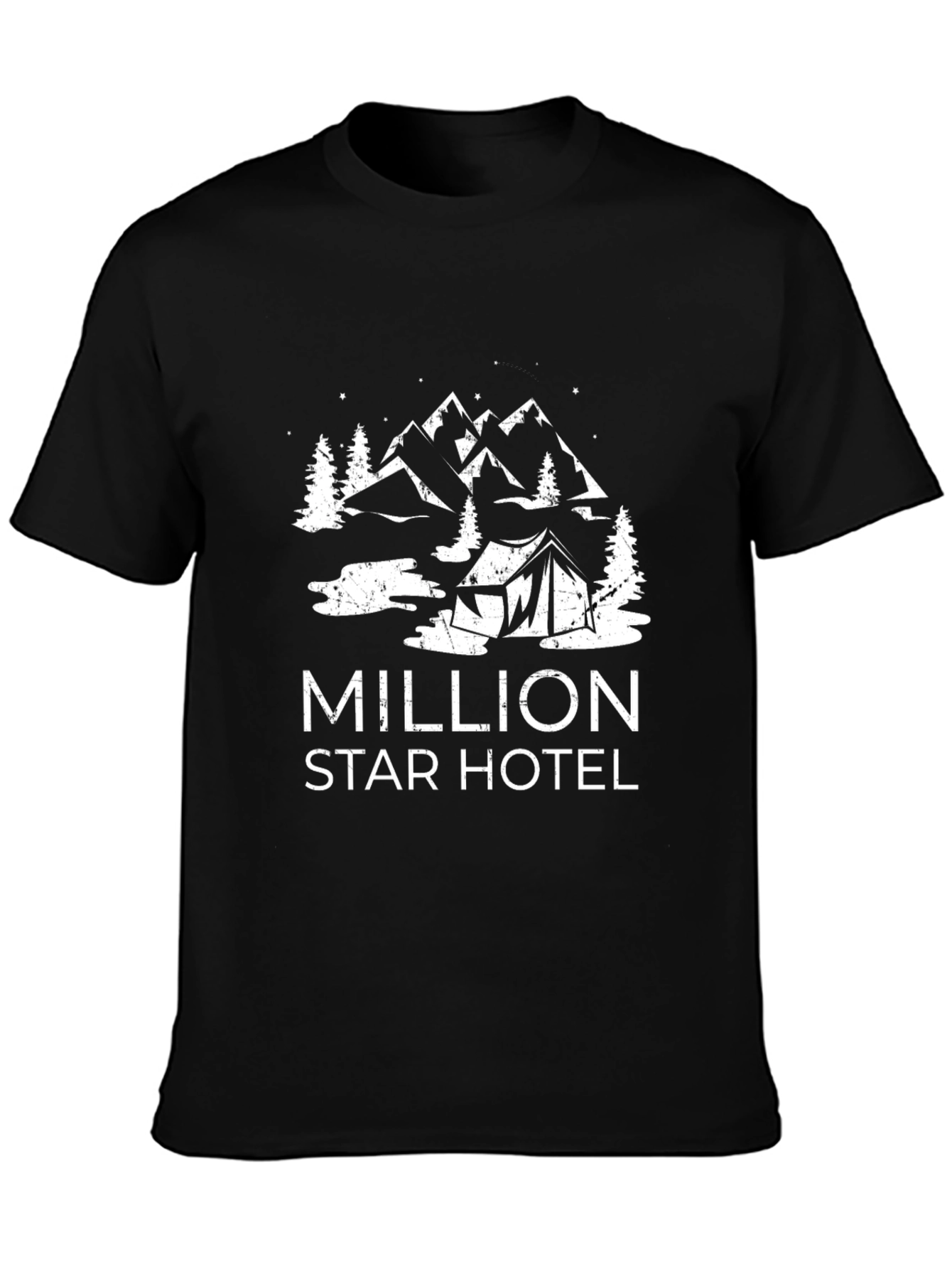 Million Star Hotel Camping T-Shirt