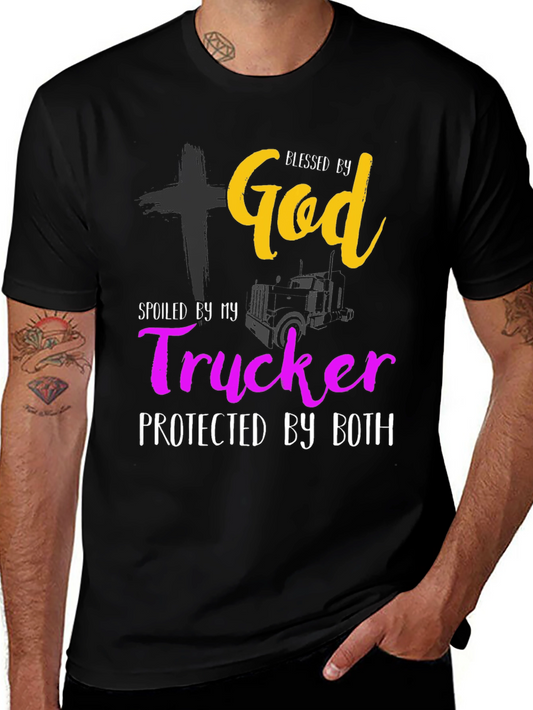 Blessed Trucker Graphic Tee