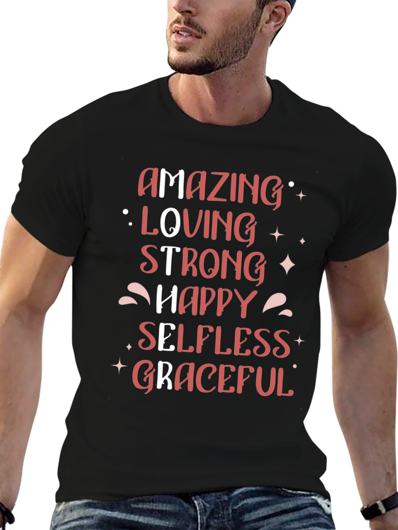 Amazing Loving Strong Womens T-Shirt