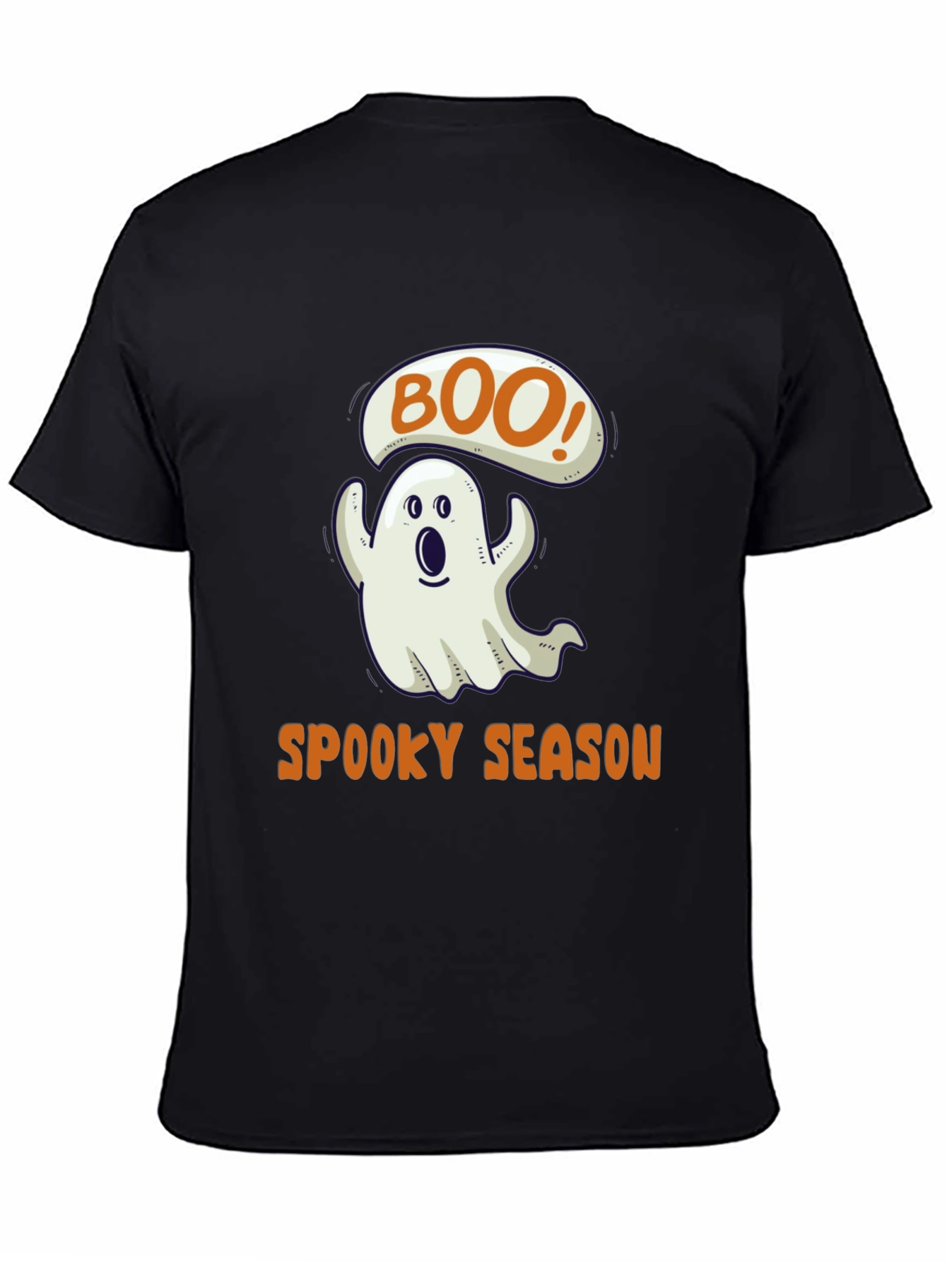 Spooky Season Boo! Ghost T-Shirt - Halloween Tee
