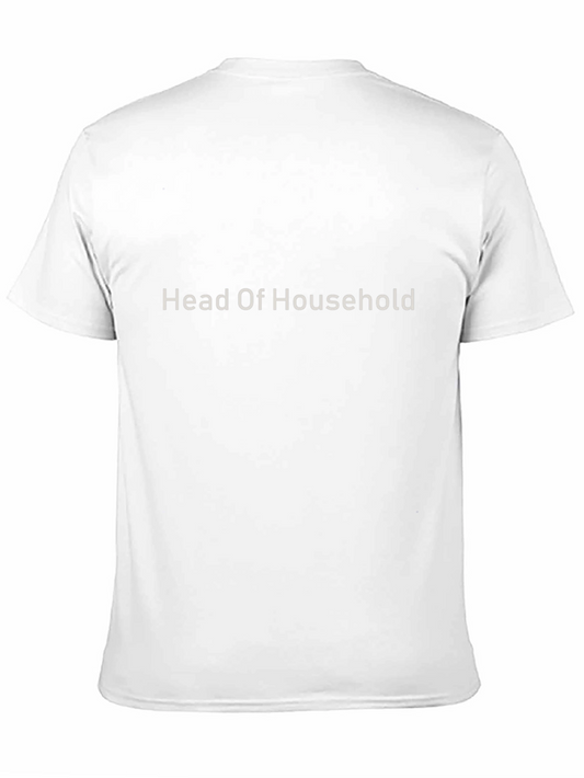Head Of Household Black T-Shirt