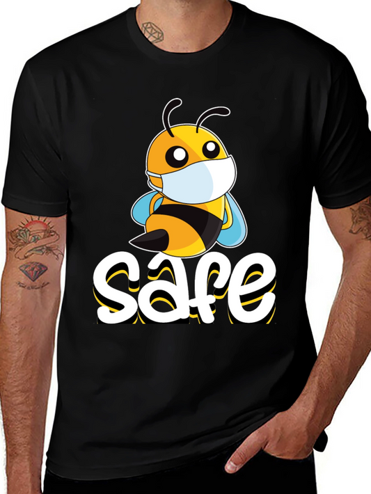 Bee Safe Graphic T-Shirt