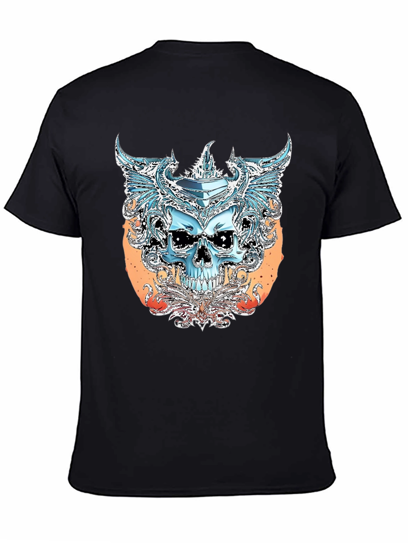 Skull Graphic Tee - Edgy Streetwear