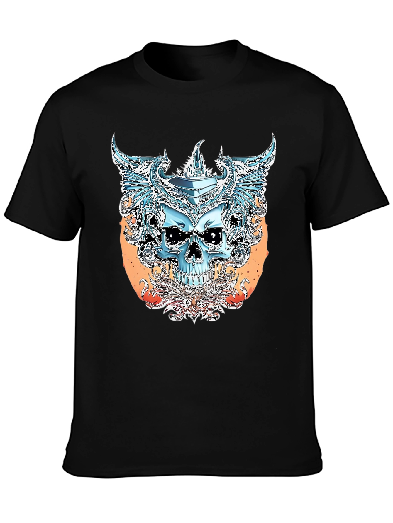 Skull Graphic Tee - Edgy Streetwear