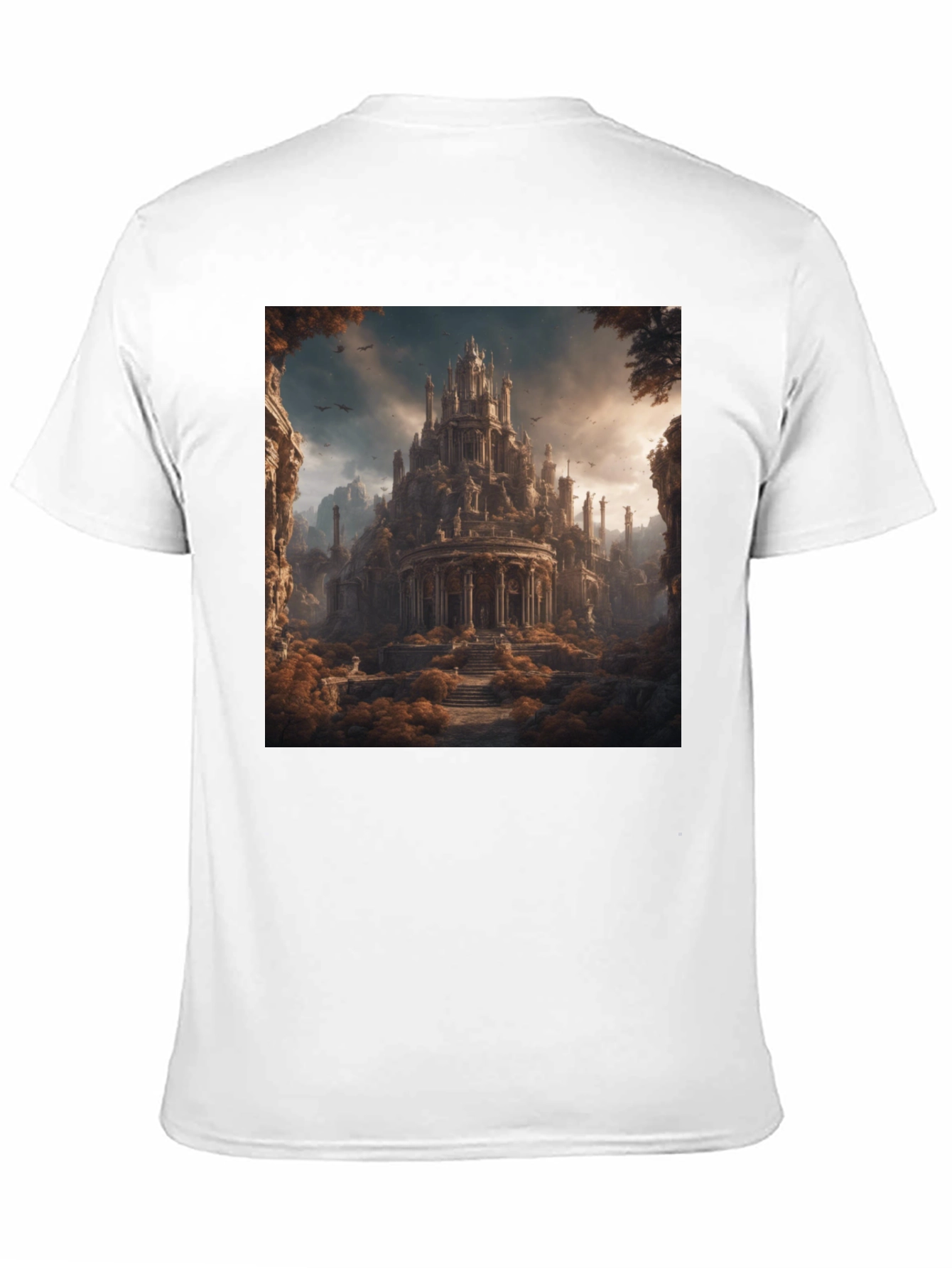 Architectural Castle Art T-Shirt
