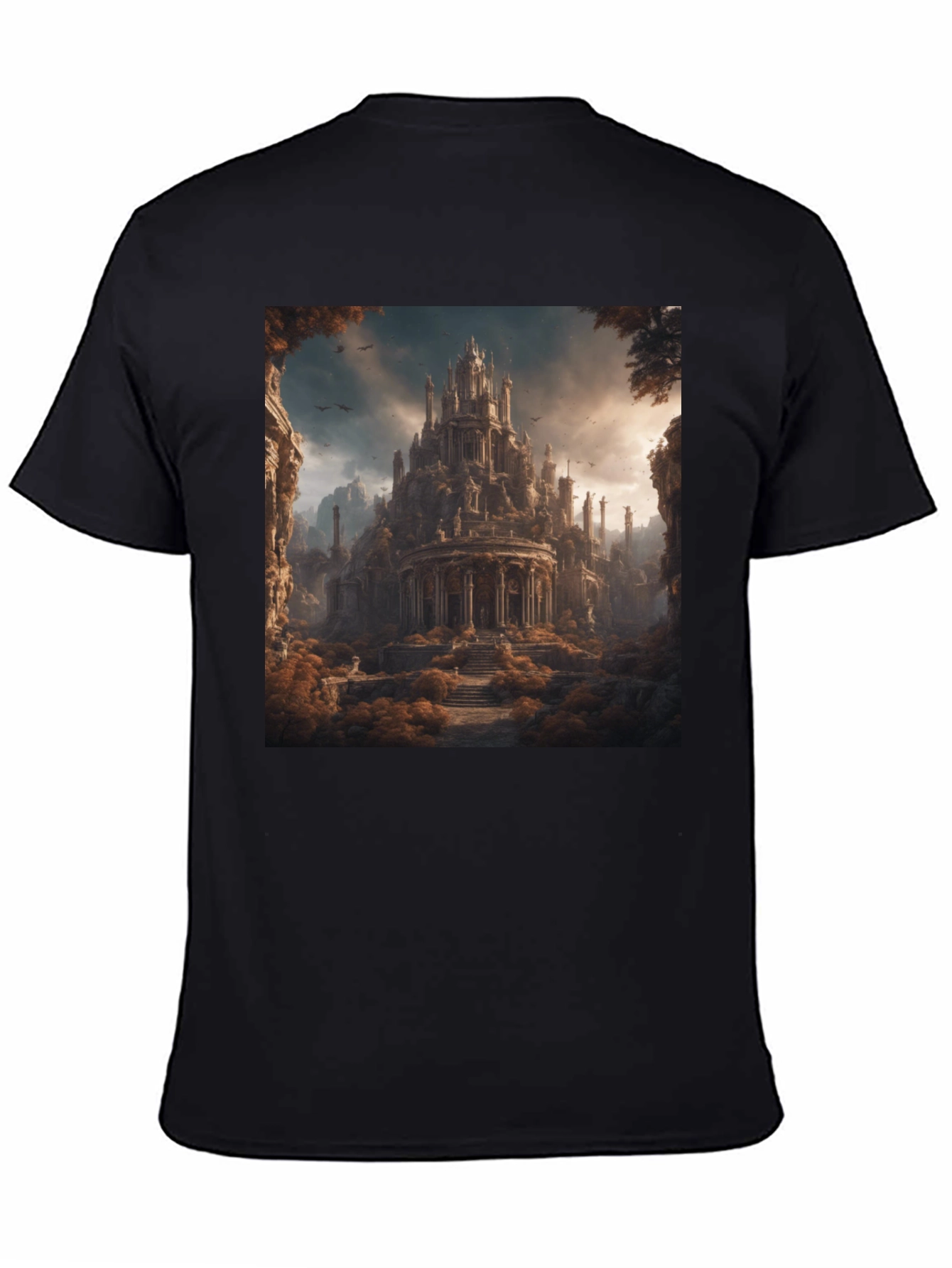 Architectural Castle Art T-Shirt