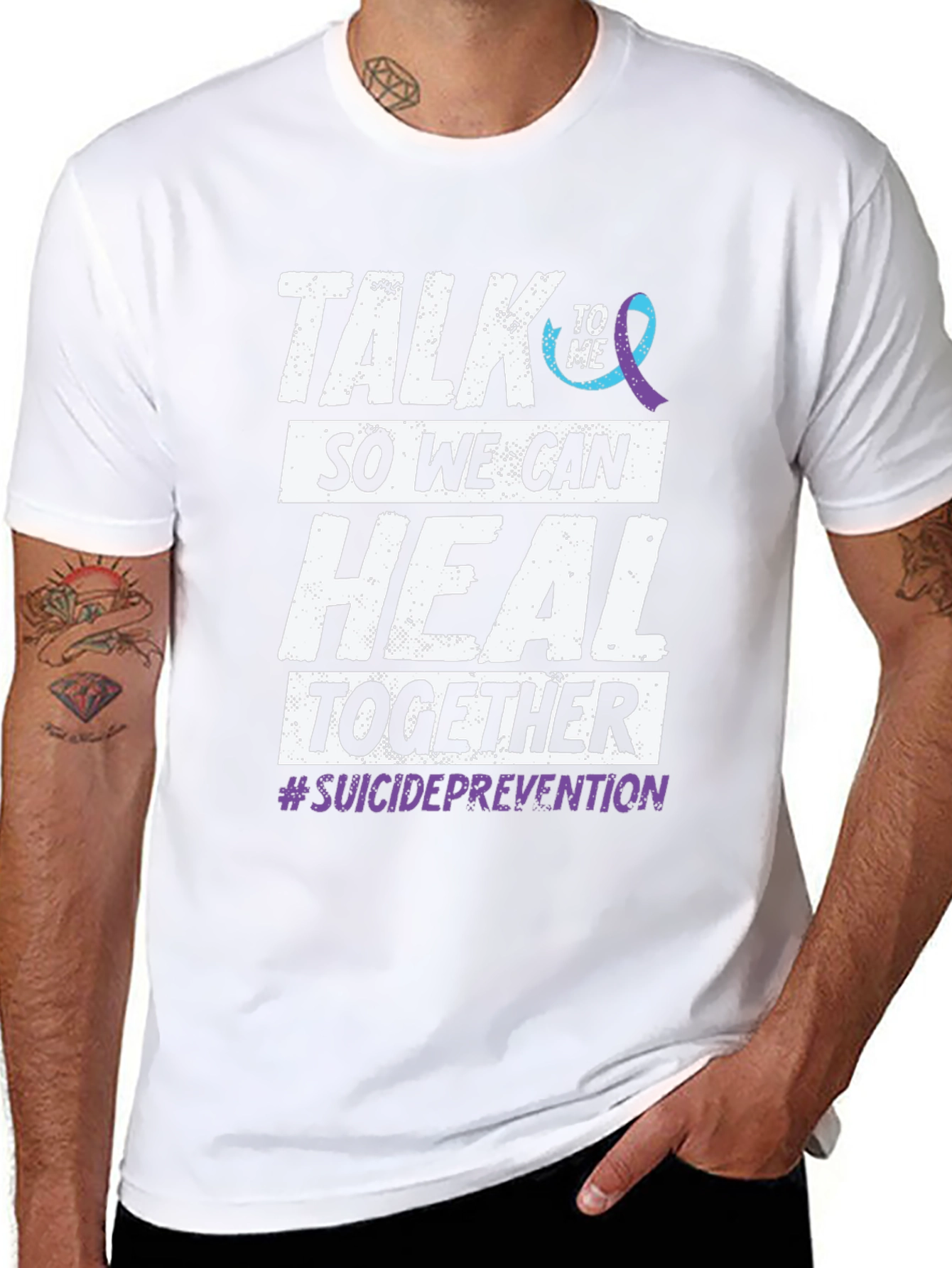Talk To Me Suicide Prevention Awareness T-Shirt