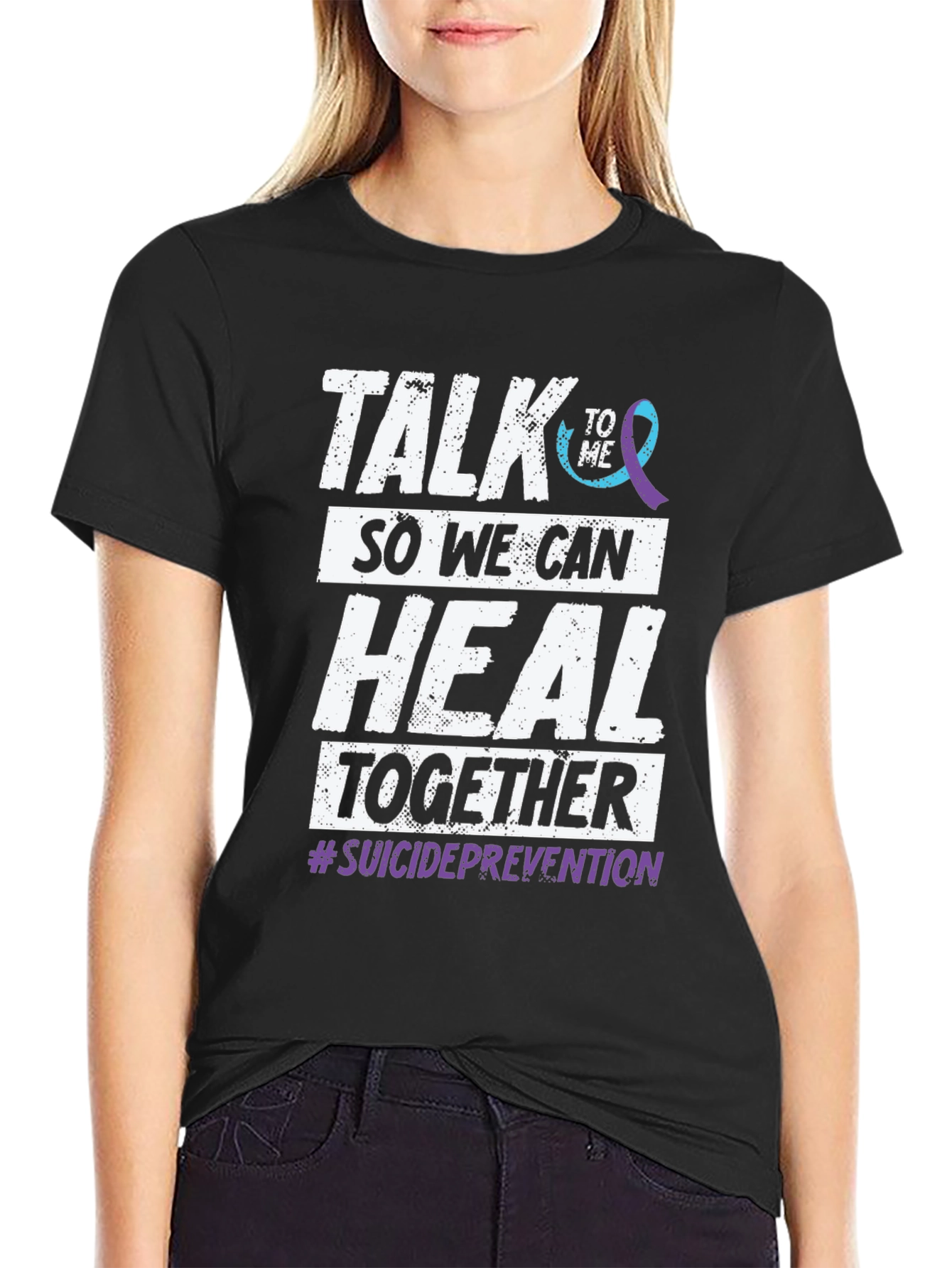 Talk To Me Suicide Prevention Awareness T-Shirt