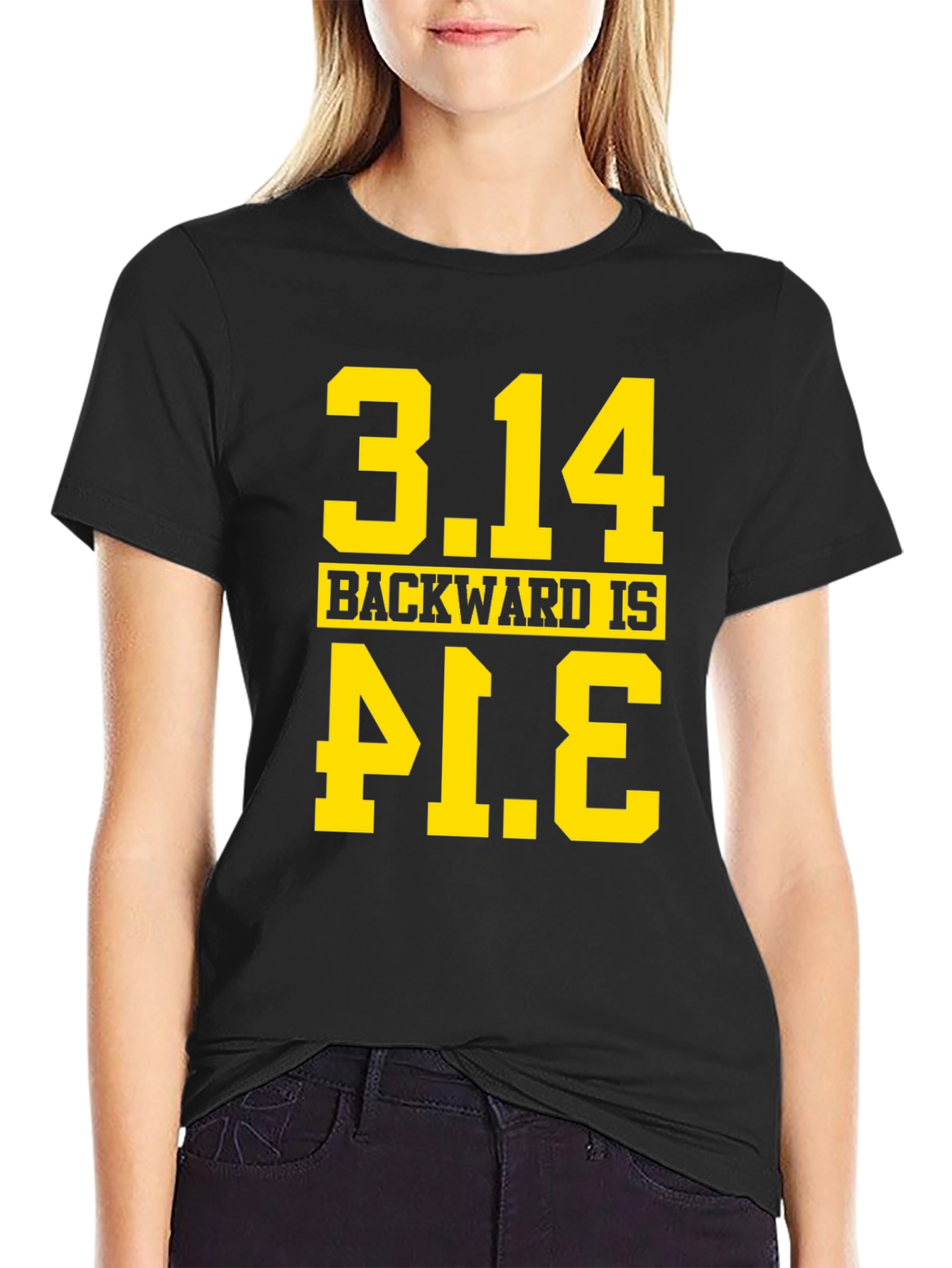 3.14 Backwards Is Pie Funny Math T-Shirt