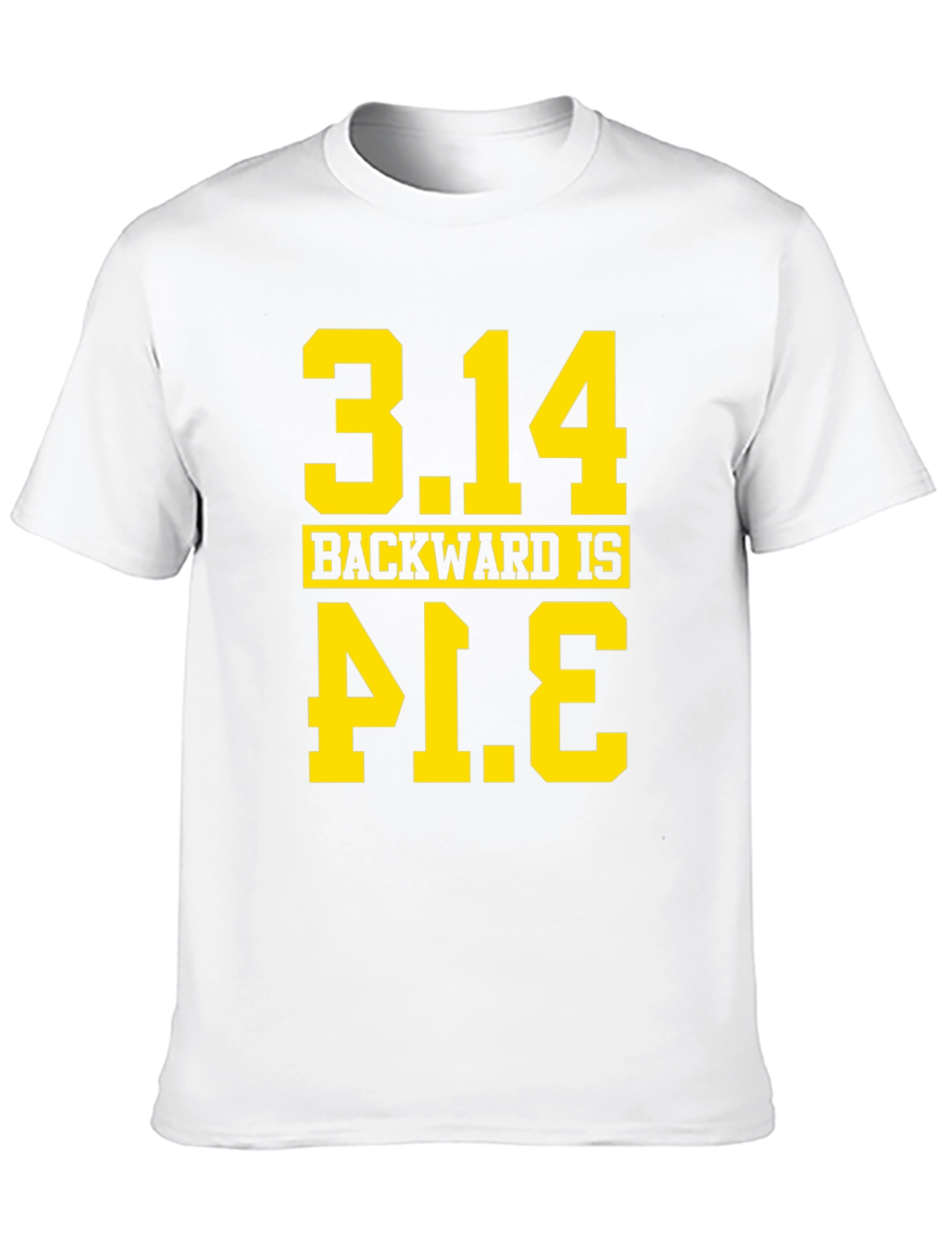 3.14 Backwards Is Pie Funny Math T-Shirt