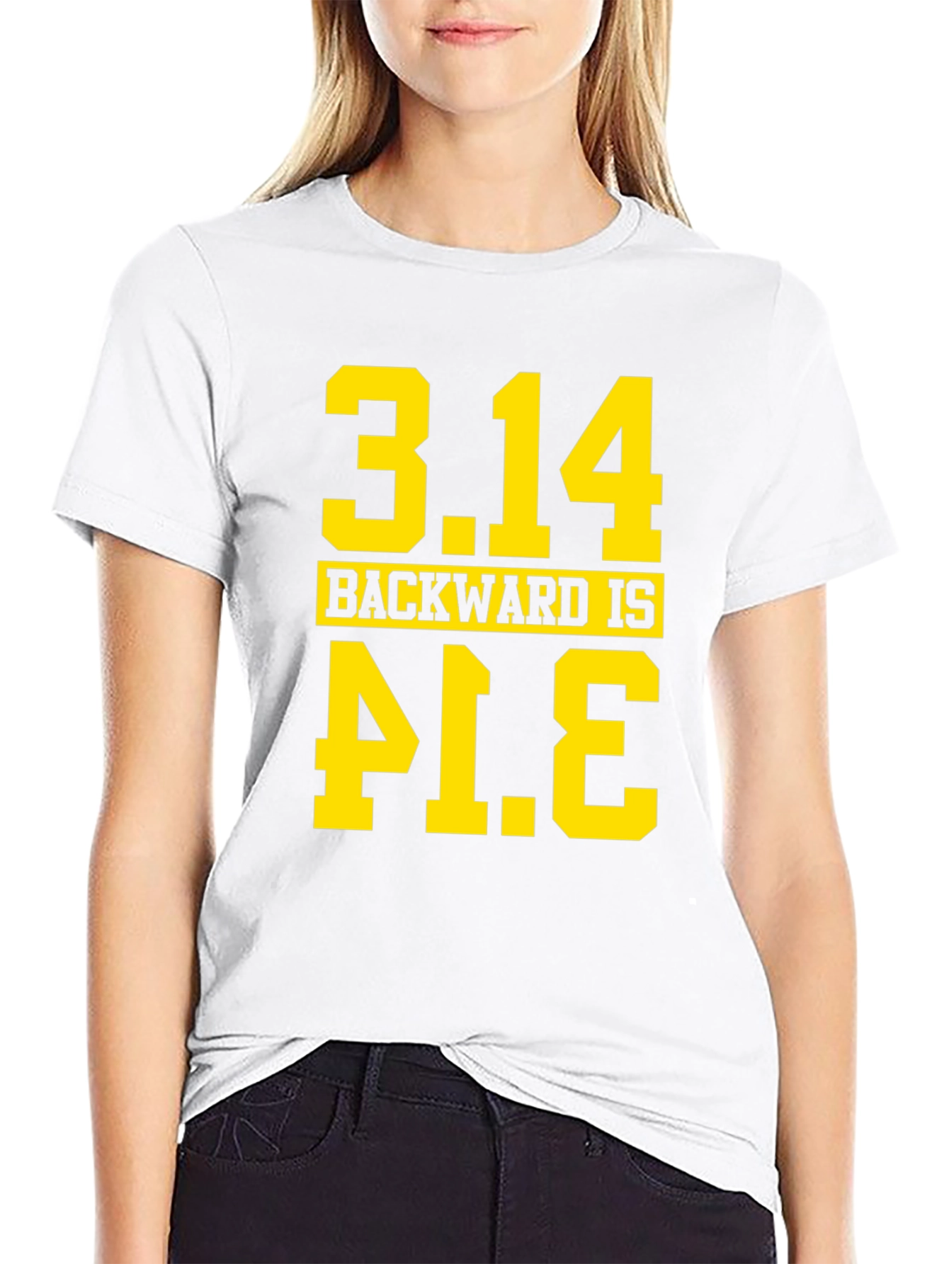 3.14 Backwards Is Pie Funny Math T-Shirt