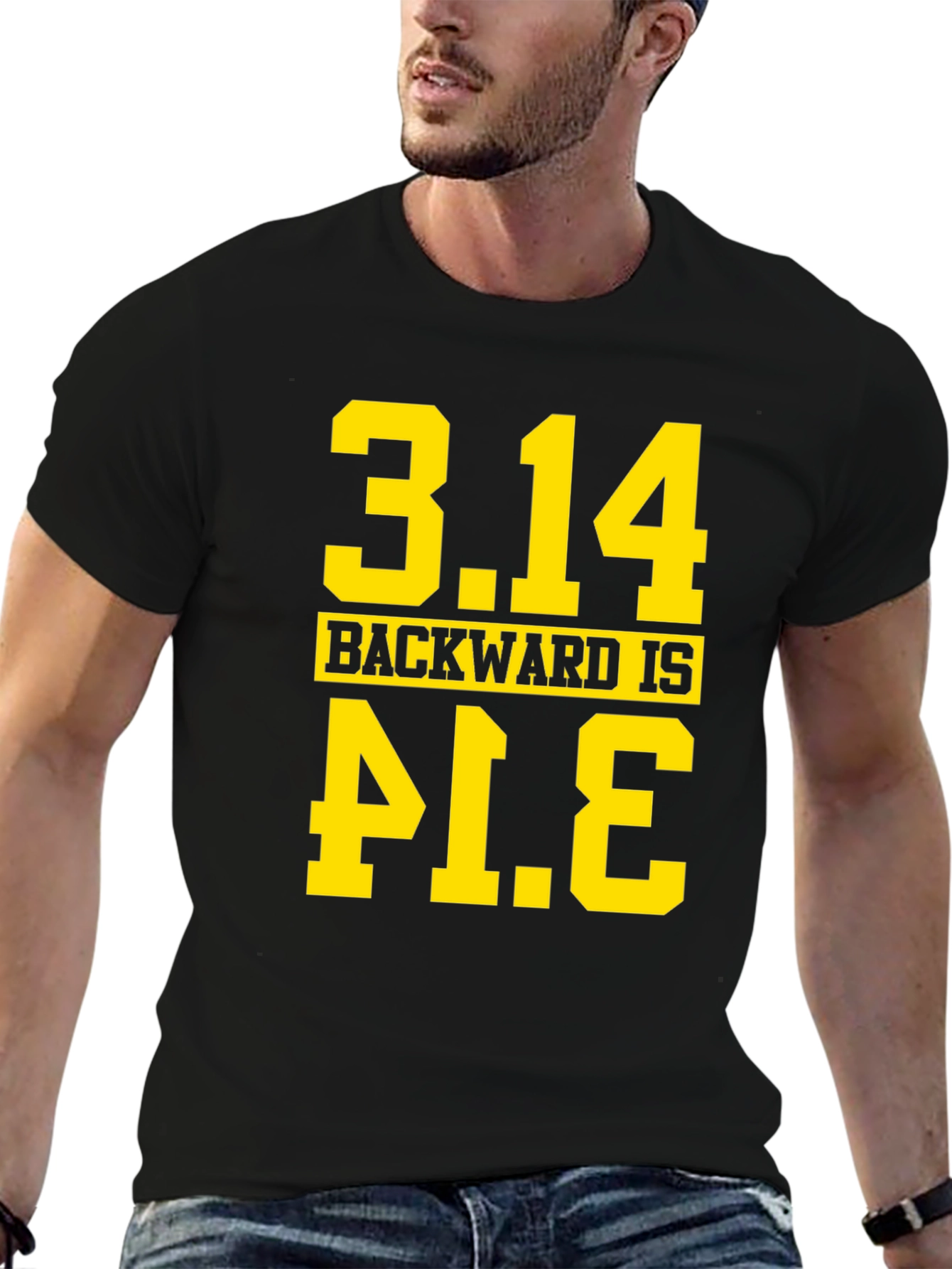 3.14 Backwards Is Pie Funny Math T-Shirt