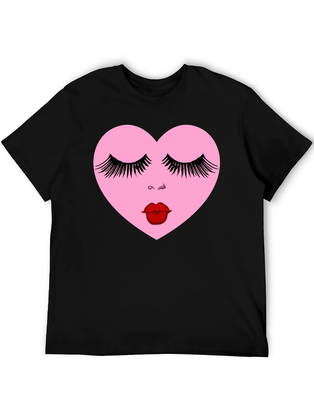 Heart Face Graphic Tee