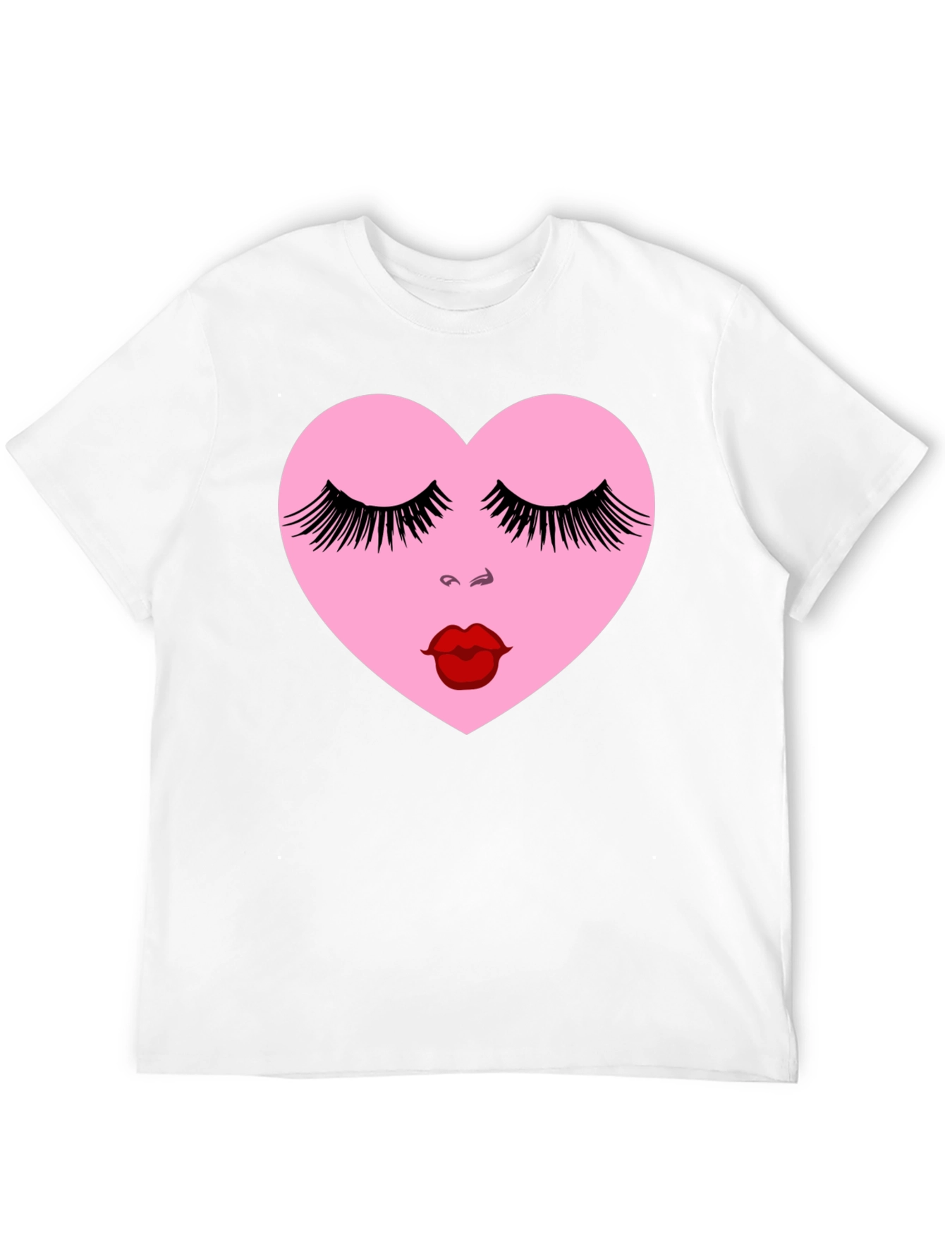 Heart Face Graphic Tee