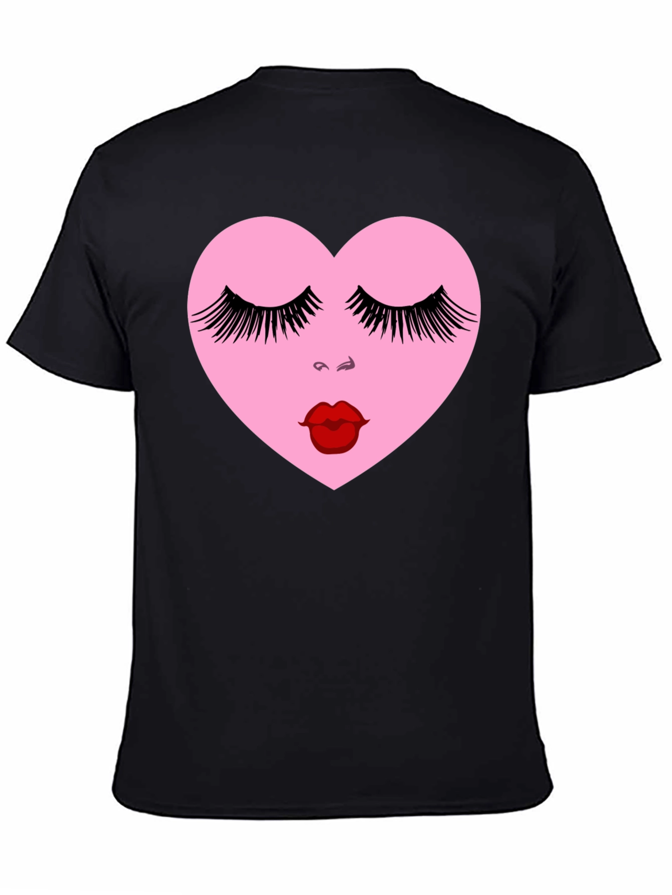 Heart Face Graphic Tee