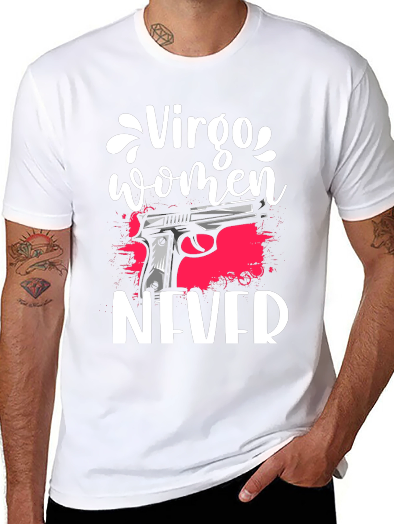 Virgo Women Never T-Shirt
