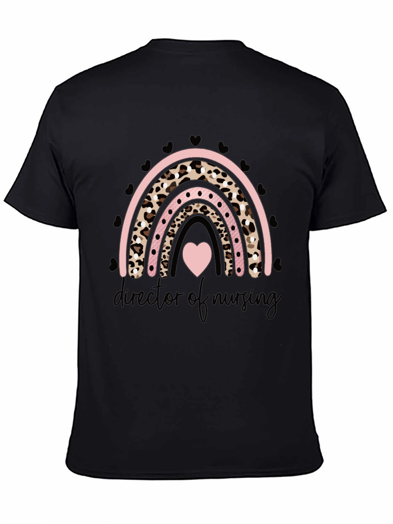 Director of Nursing Rainbow Graphic Tee