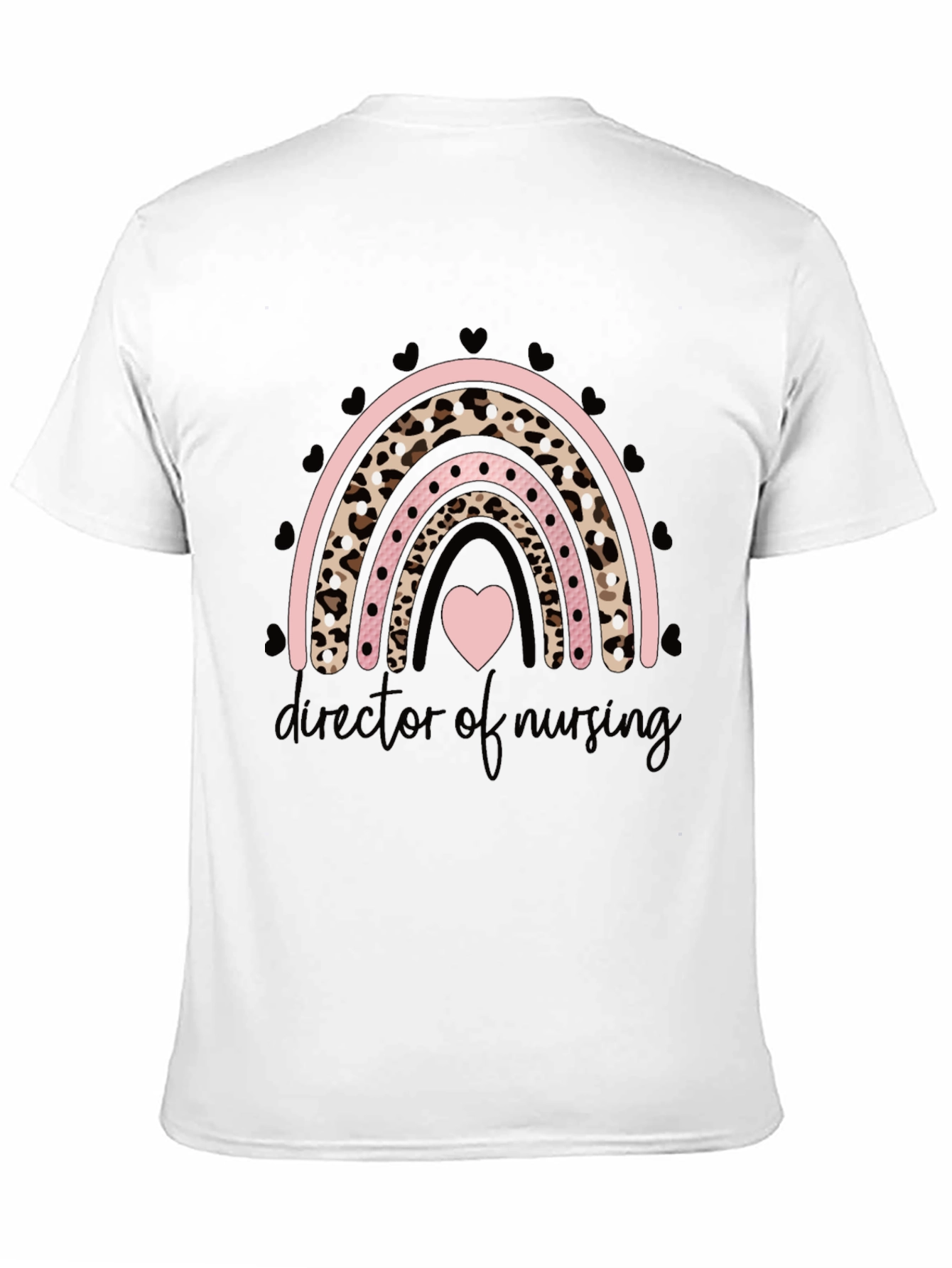 Director of Nursing Rainbow Graphic Tee