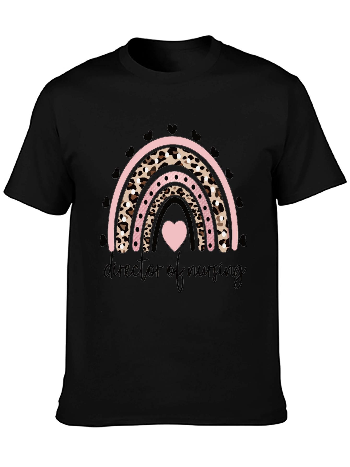 Director of Nursing Rainbow Graphic Tee