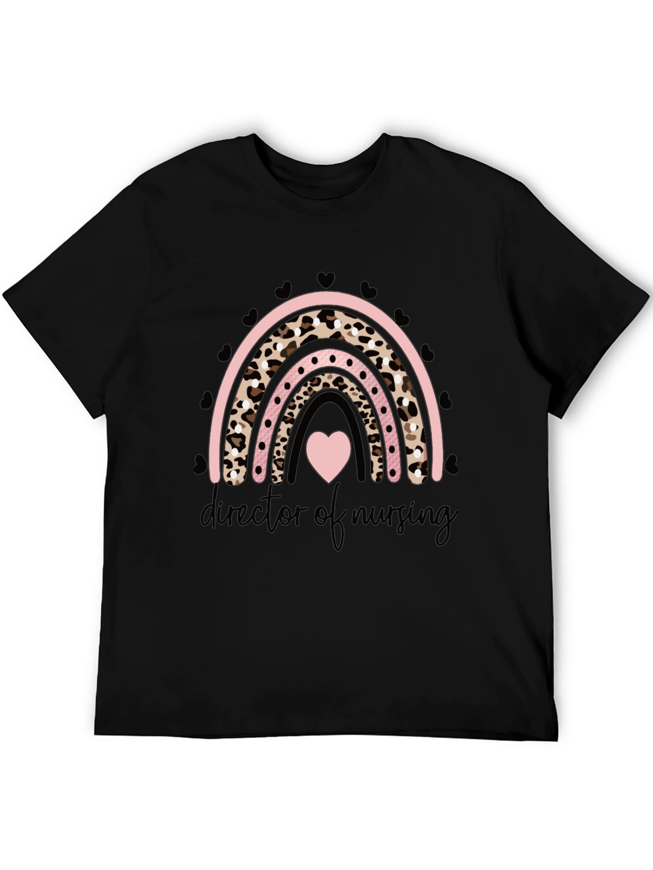 Director of Nursing Rainbow Graphic Tee