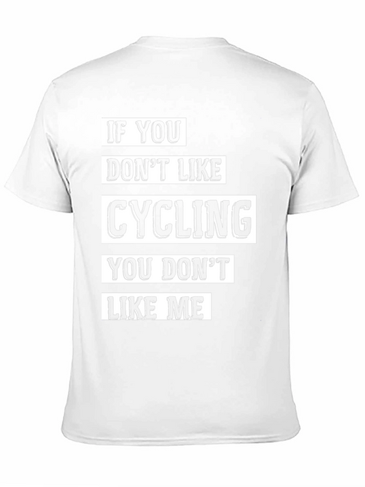 Cycling Lover Graphic T-Shirt - Black