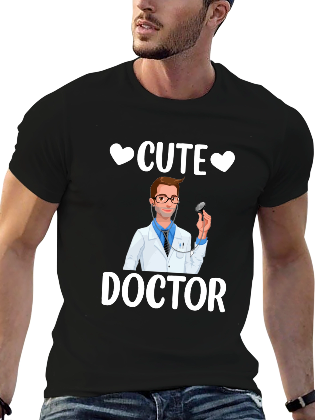 Cute Doctor Graphic T-Shirt