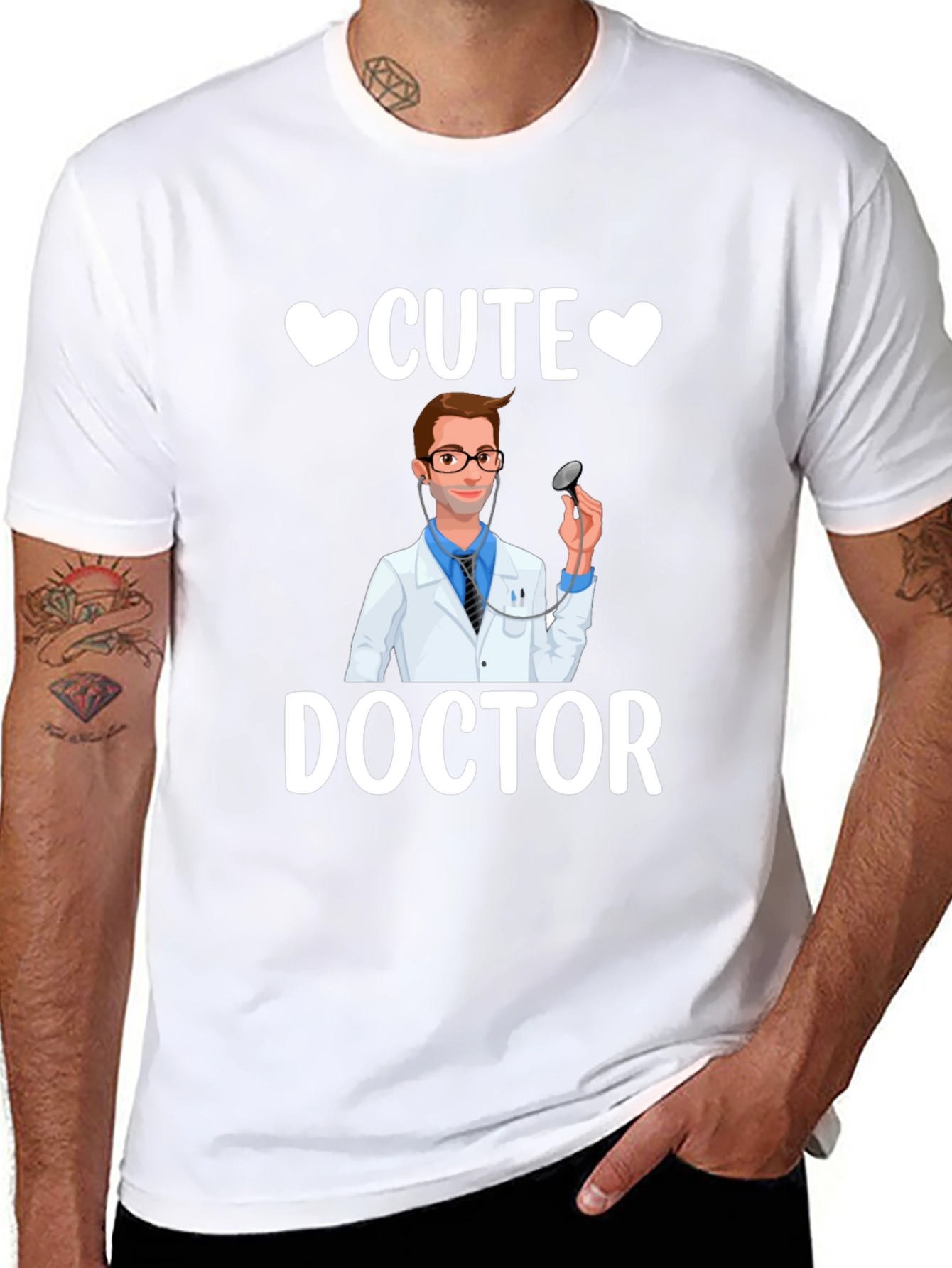 Cute Doctor Graphic T-Shirt